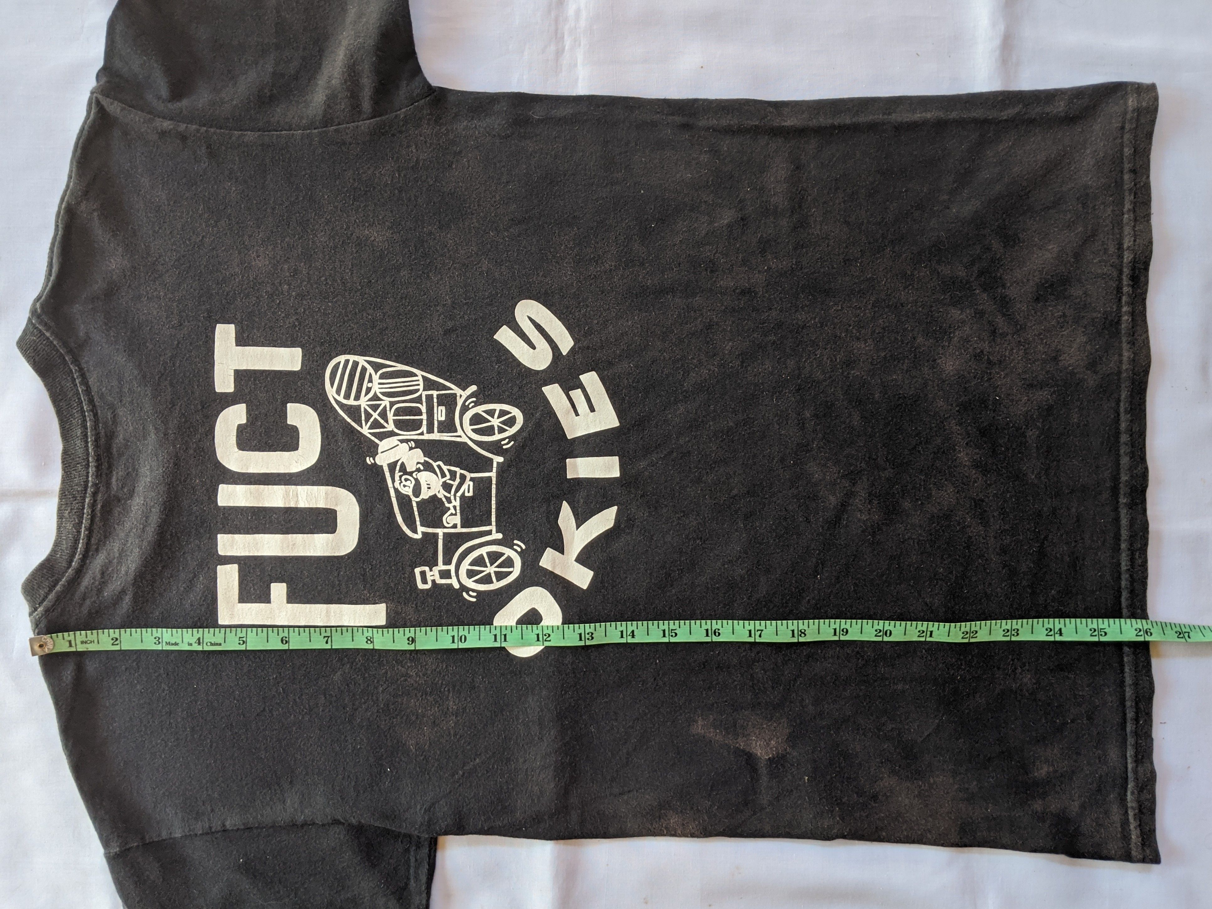 FUCT × Hook-Ups Skateboard tee FUCT print bothside Size US S / EU 44-46 / 1 - 5 Thumbnail