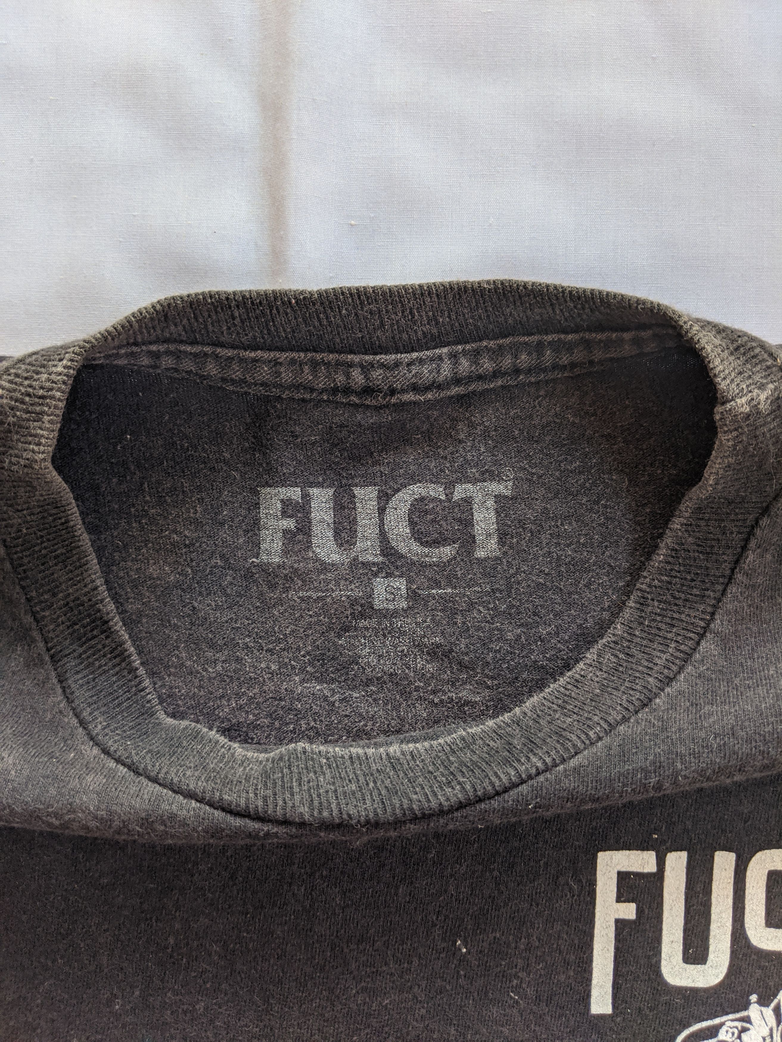 FUCT × Hook-Ups Skateboard tee FUCT print bothside Size US S / EU 44-46 / 1 - 3 Thumbnail