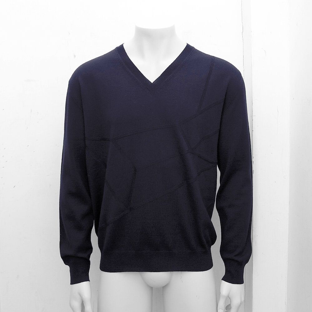 Dior Homme Wool V Neck Knit サイズM Dior Homme Wool Stitch Pattern V Neck Knitwear
