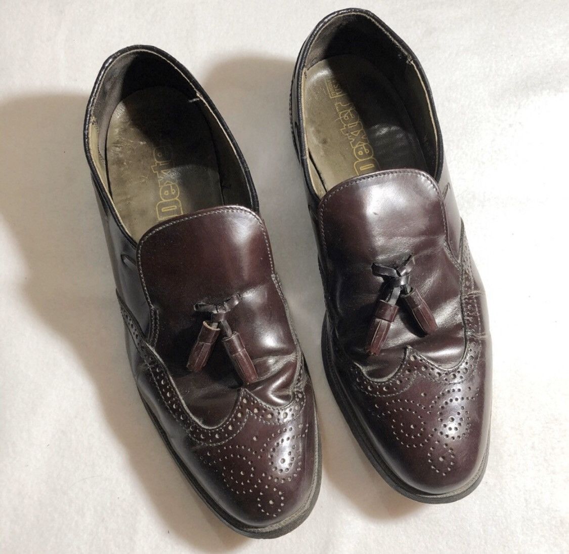 Dexter Shoe Company Dexter 11M Leather Brown Tassels Formal Dress Work