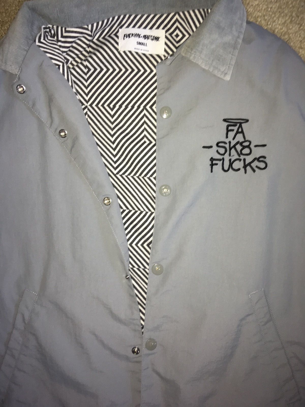 Fucking Awesome FA Sk8 Fucks Coach Jacket | Grailed