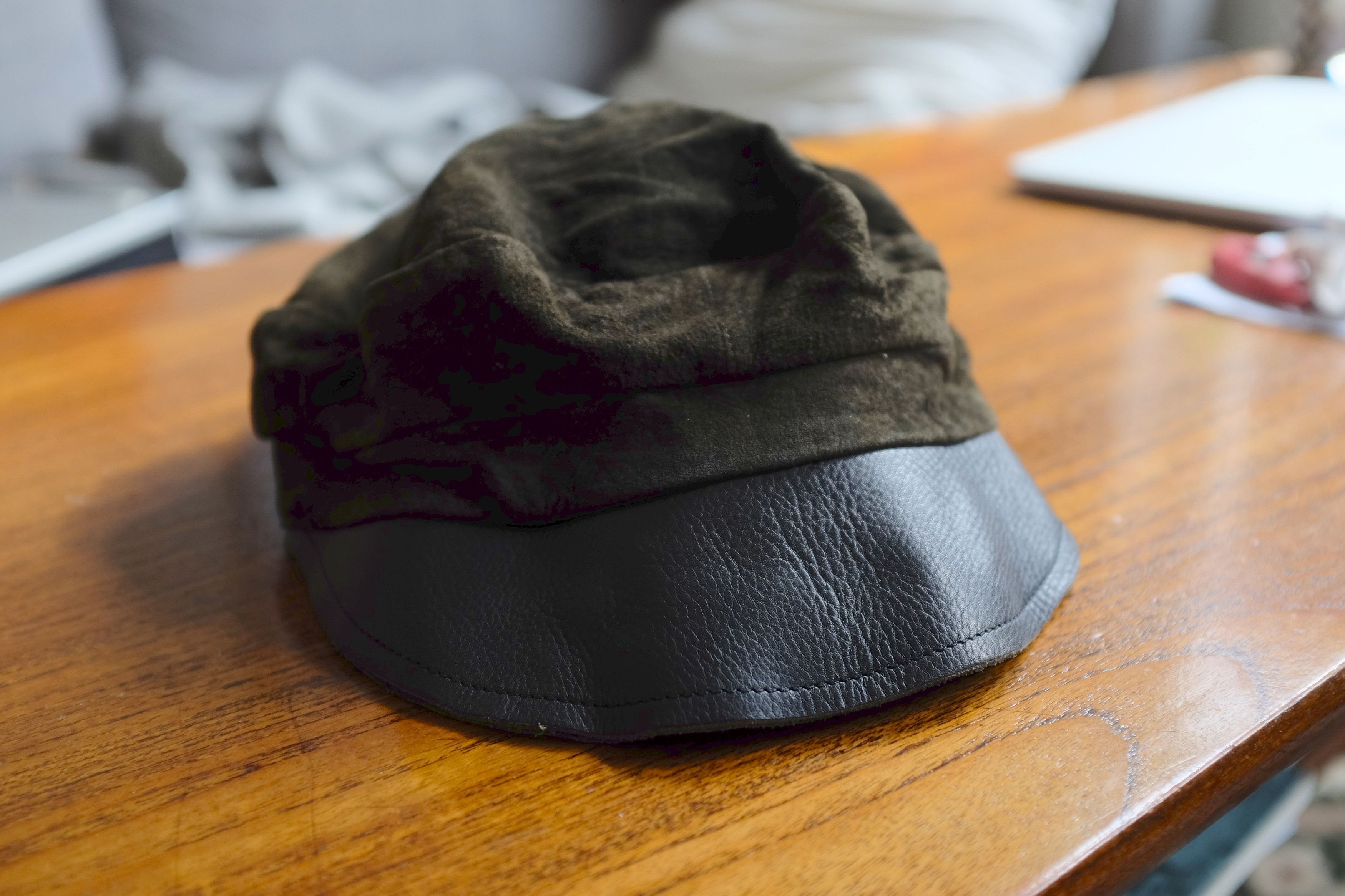 Leather Cap