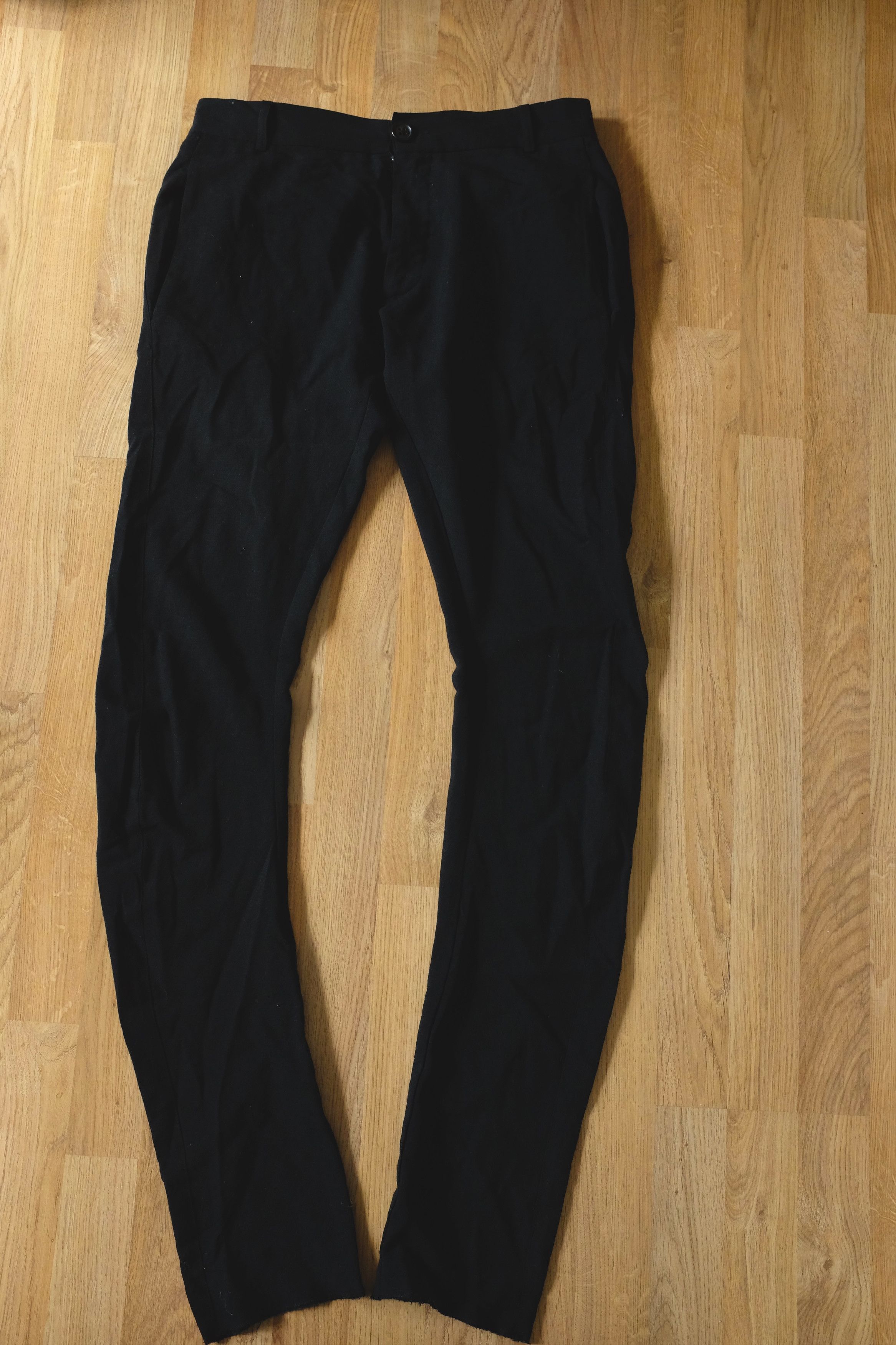 Slim-fit Wool Trousers