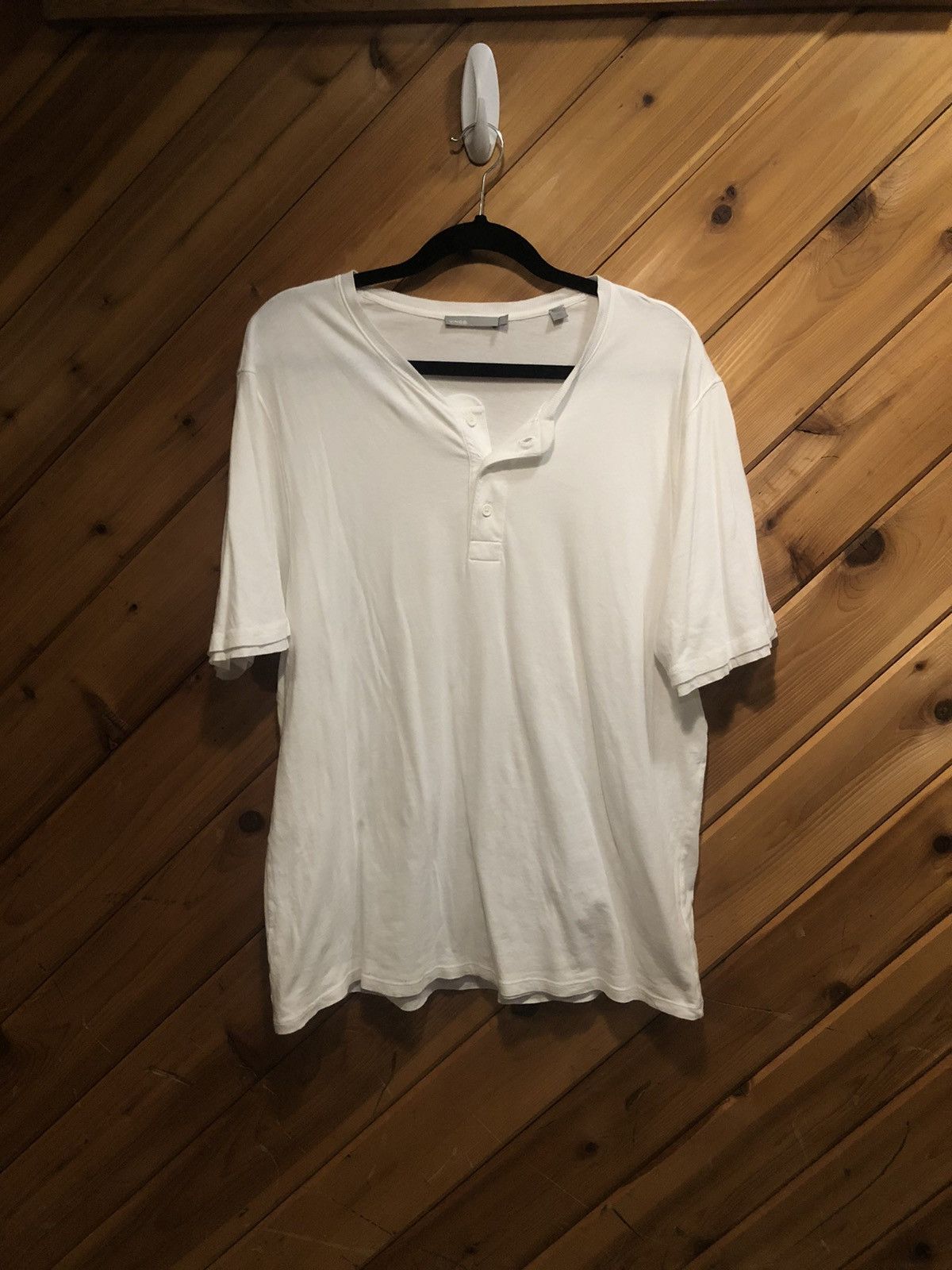 Vince White Vince Henley Size US L / EU 52-54 / 3 - 1 Thumbnail