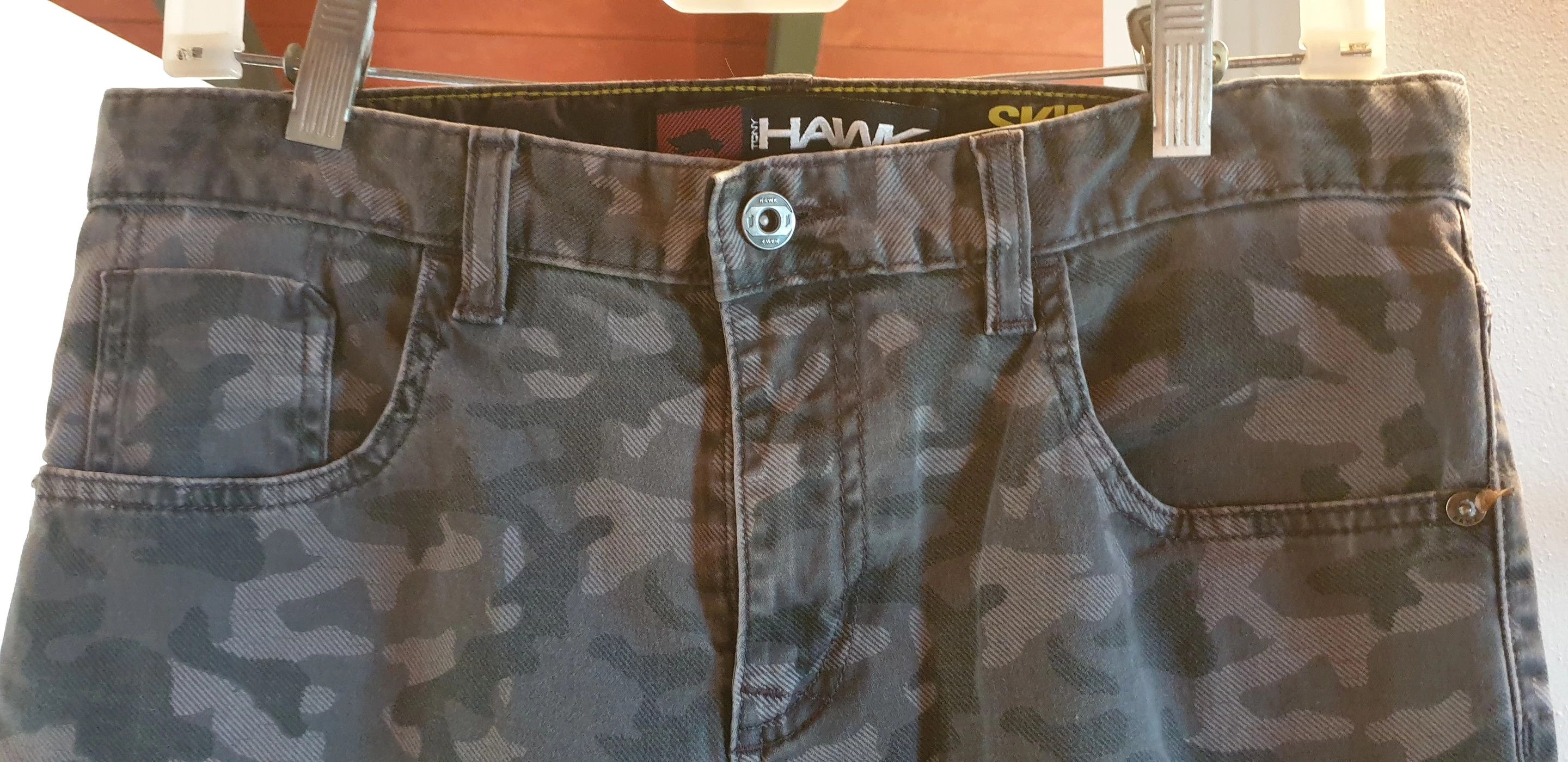 Tony Hawk × Vintage Rockstar Skinny Jeans Dark vetements stone island vibes Size US 28 / EU 44 - 5 Thumbnail