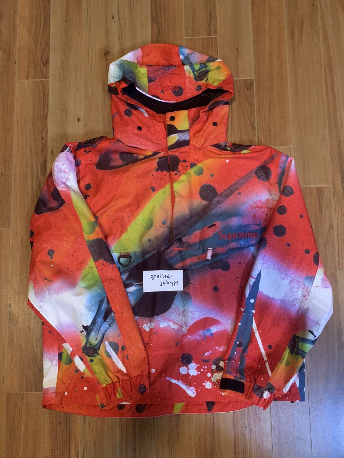 Supreme GORE-TEX Anorak Rammellzee Red