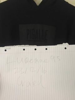 Pigalle box 2025 logo hoodie