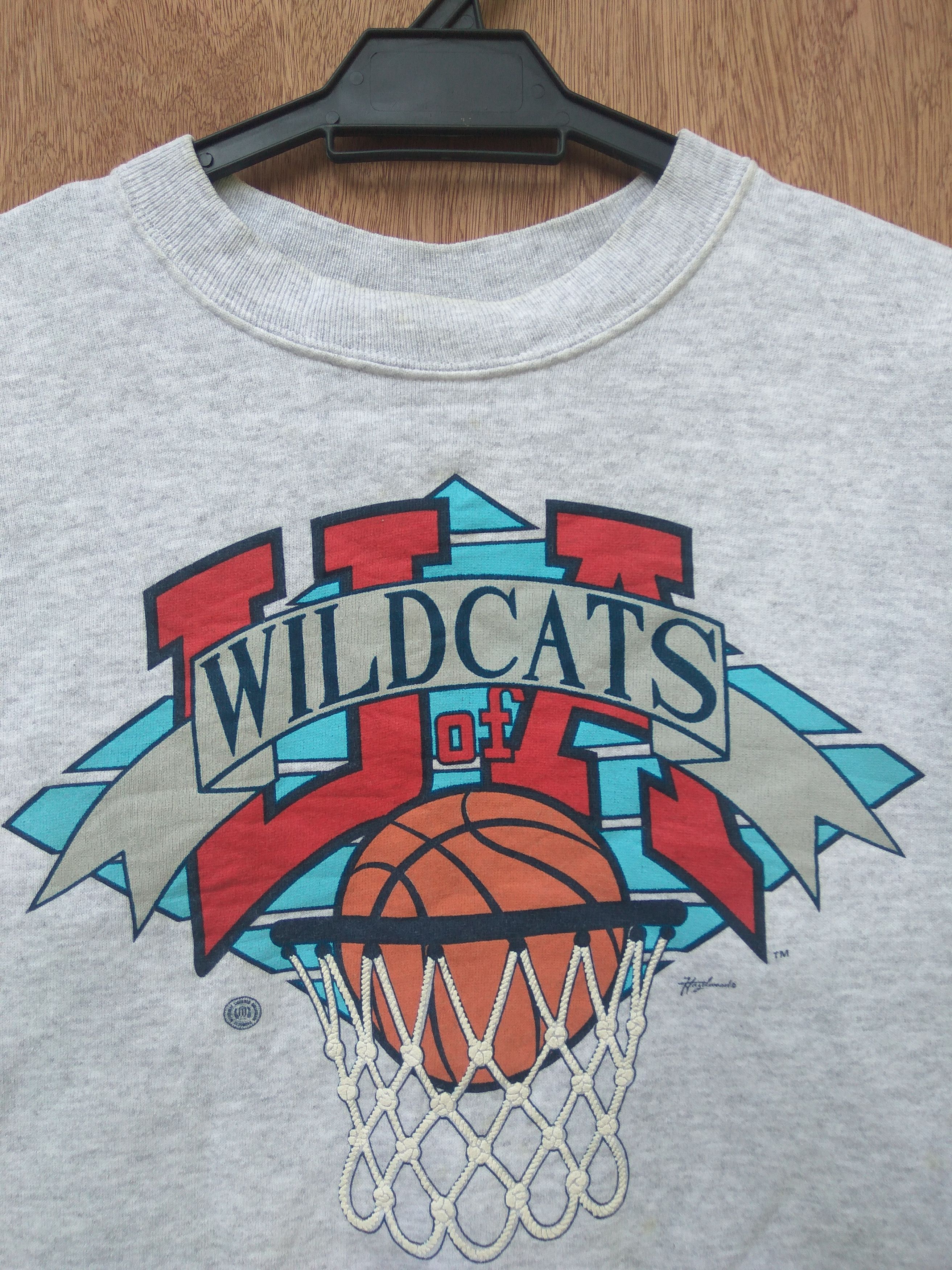 NBA Vintage WildCats of Basketball sweatshirt Size US M / EU 48-50 / 2 - 2 Thumbnail