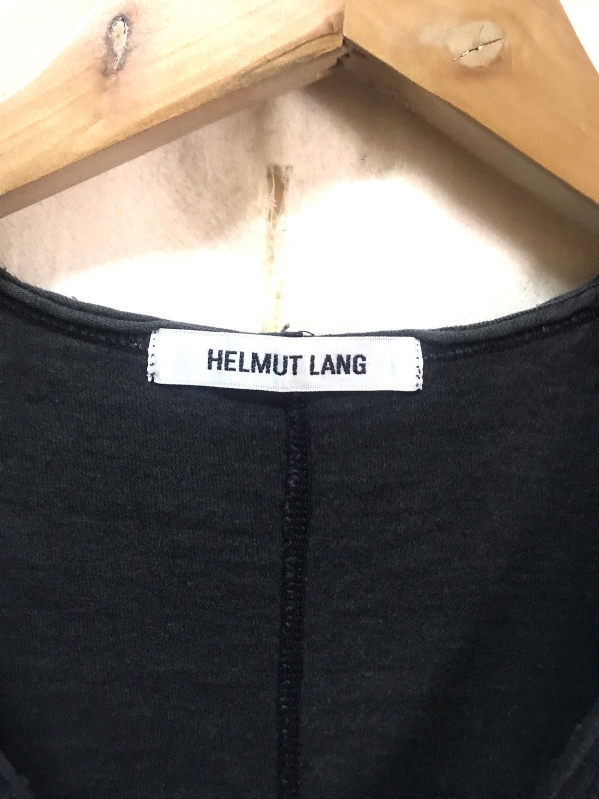 Helmut Lang Underwear Black Shirt Size US S / EU 44-46 / 1 - 7 Thumbnail