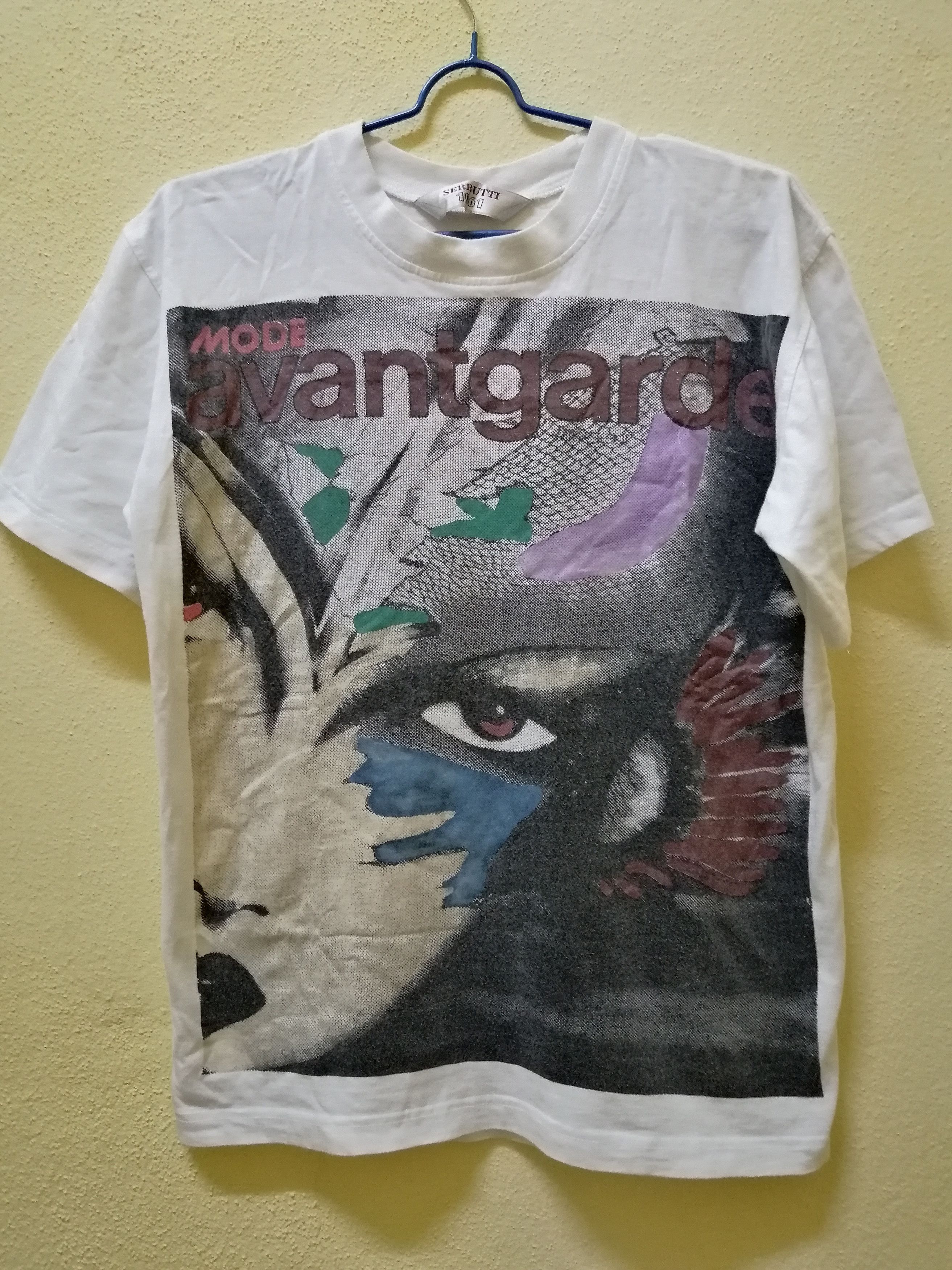 Japanese Brand VINTAGE MODE AVANT-GARDE FULLPRINT Tshirt Size US M / EU 48-50 / 2 - 1 Thumbnail