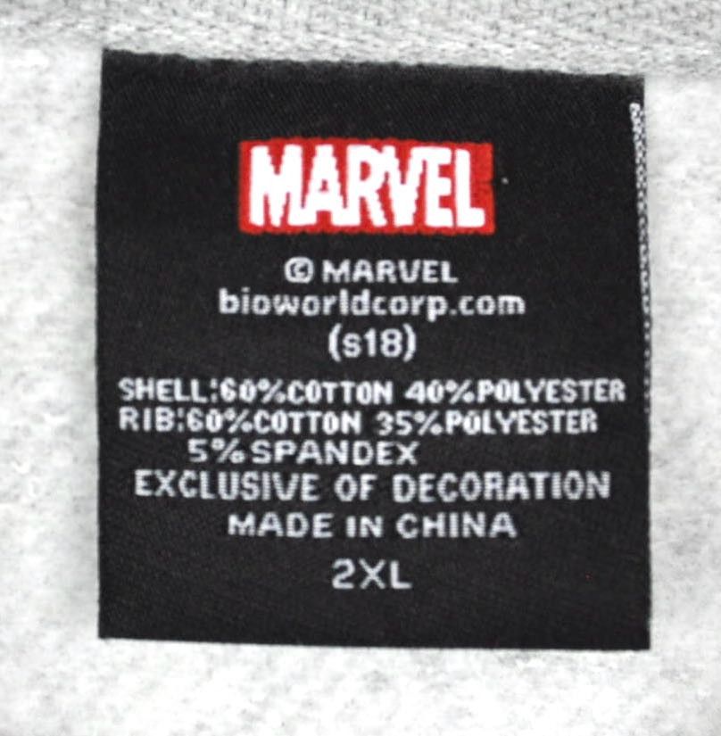 Marvel Comics Marvel The Punisher Hoodie Pullover Sweatshirt Sweater Grey Size US XXL / EU 58 / 5 - 4 Thumbnail