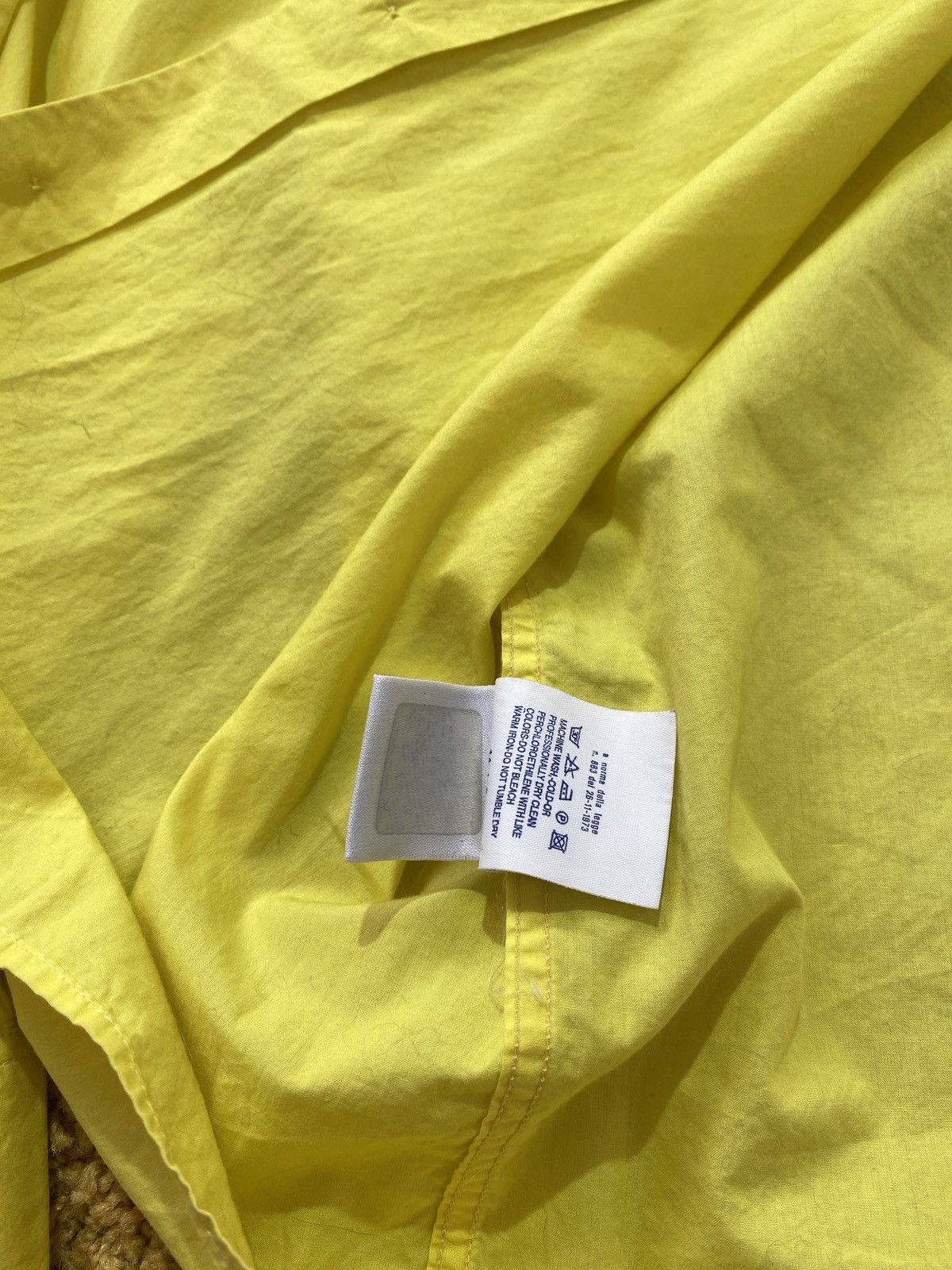 Versace × Versus × Vintage Versus Versace yellow shirt Size US M / EU 48-50 / 2 - 7 Thumbnail