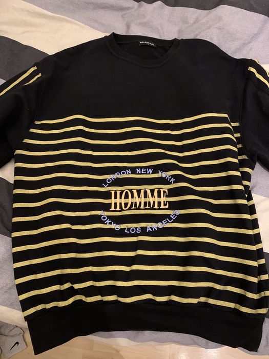 Balenciaga homme hot sale crewneck