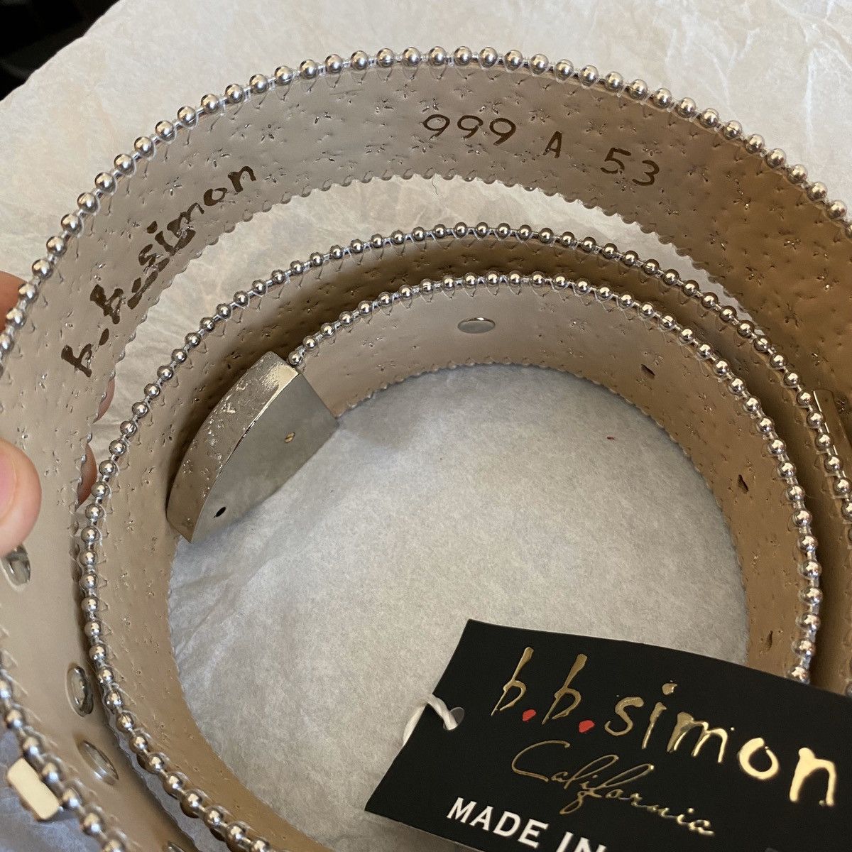 B.B. Simon × Supreme BB Simon x Supreme Belt | Grailed