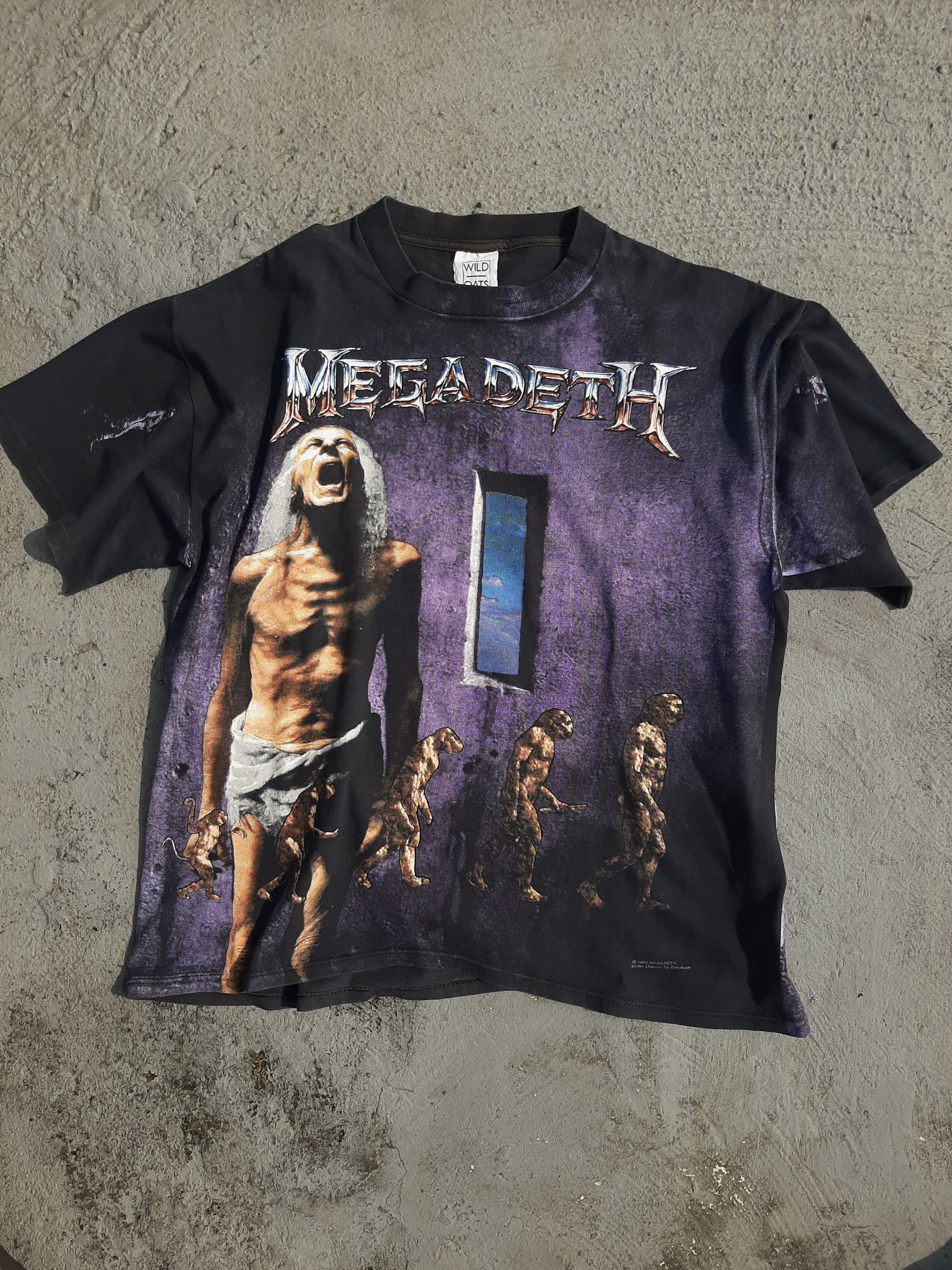 Band Tees × Megadeth × Vintage Megadeth Countdown Extinction