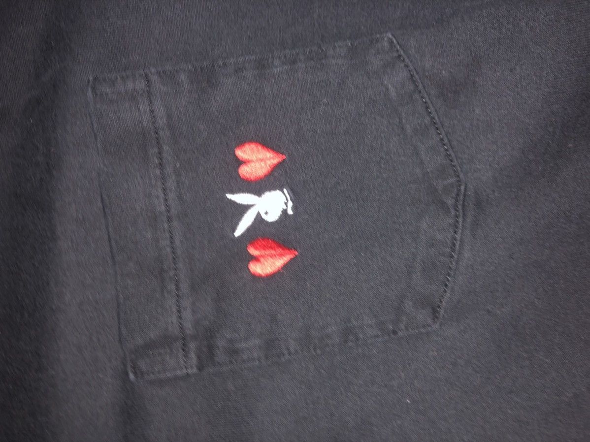 Playboy × Supreme Playboy Pocket Tee Size US M / EU 48-50 / 2 - 2 Thumbnail