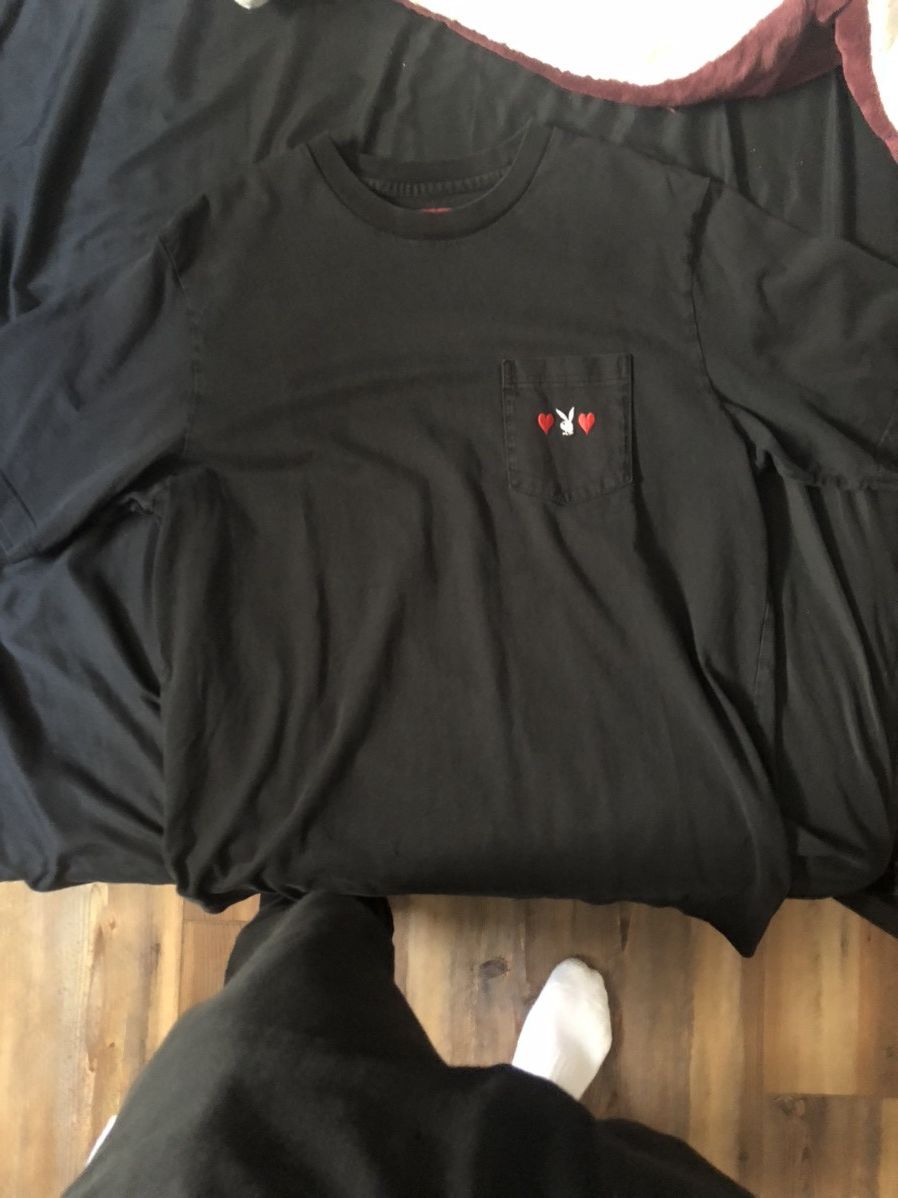 Playboy × Supreme Playboy Pocket Tee Size US M / EU 48-50 / 2 - 1 Thumbnail