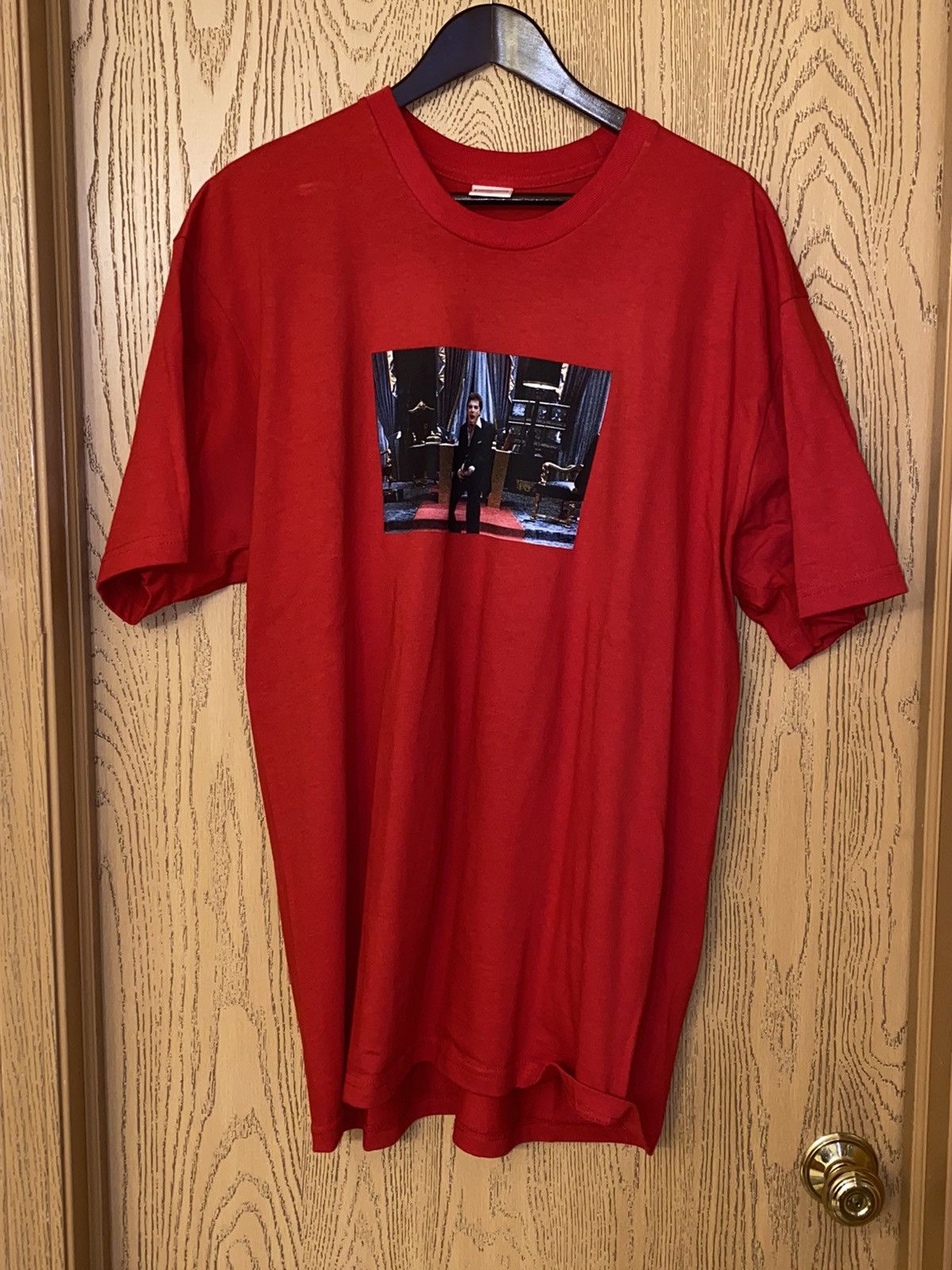 Supreme Scarface Friend Tee Red スカーフェイス Tシャツ 赤 Supreme Scarface Friend Tee シュプリーム Tシャツ - メルカリ