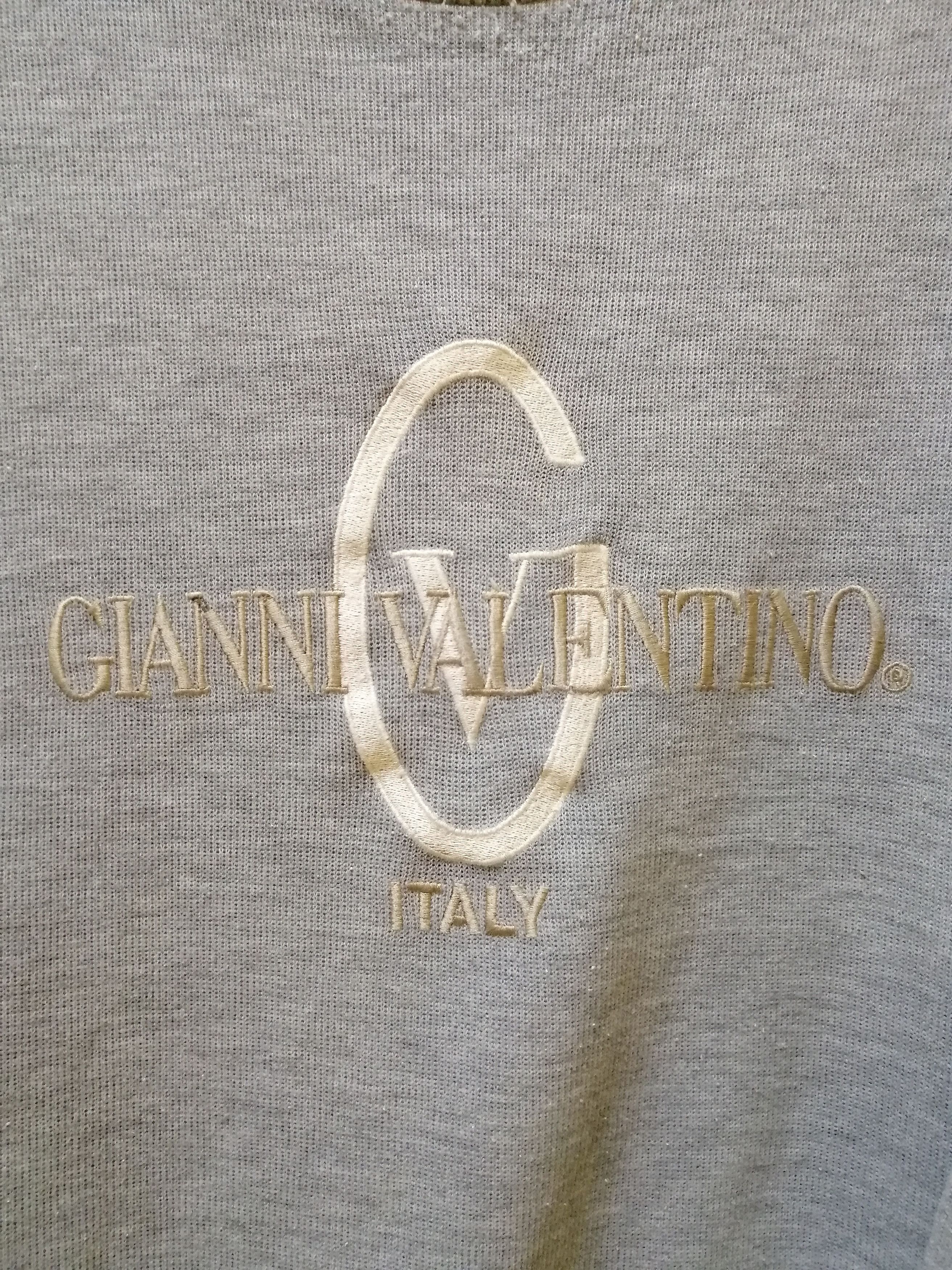 Valentino Vintage Gianni Valentino Embroidery Sweatshirt Size US L / EU 52-54 / 3 - 6 Thumbnail