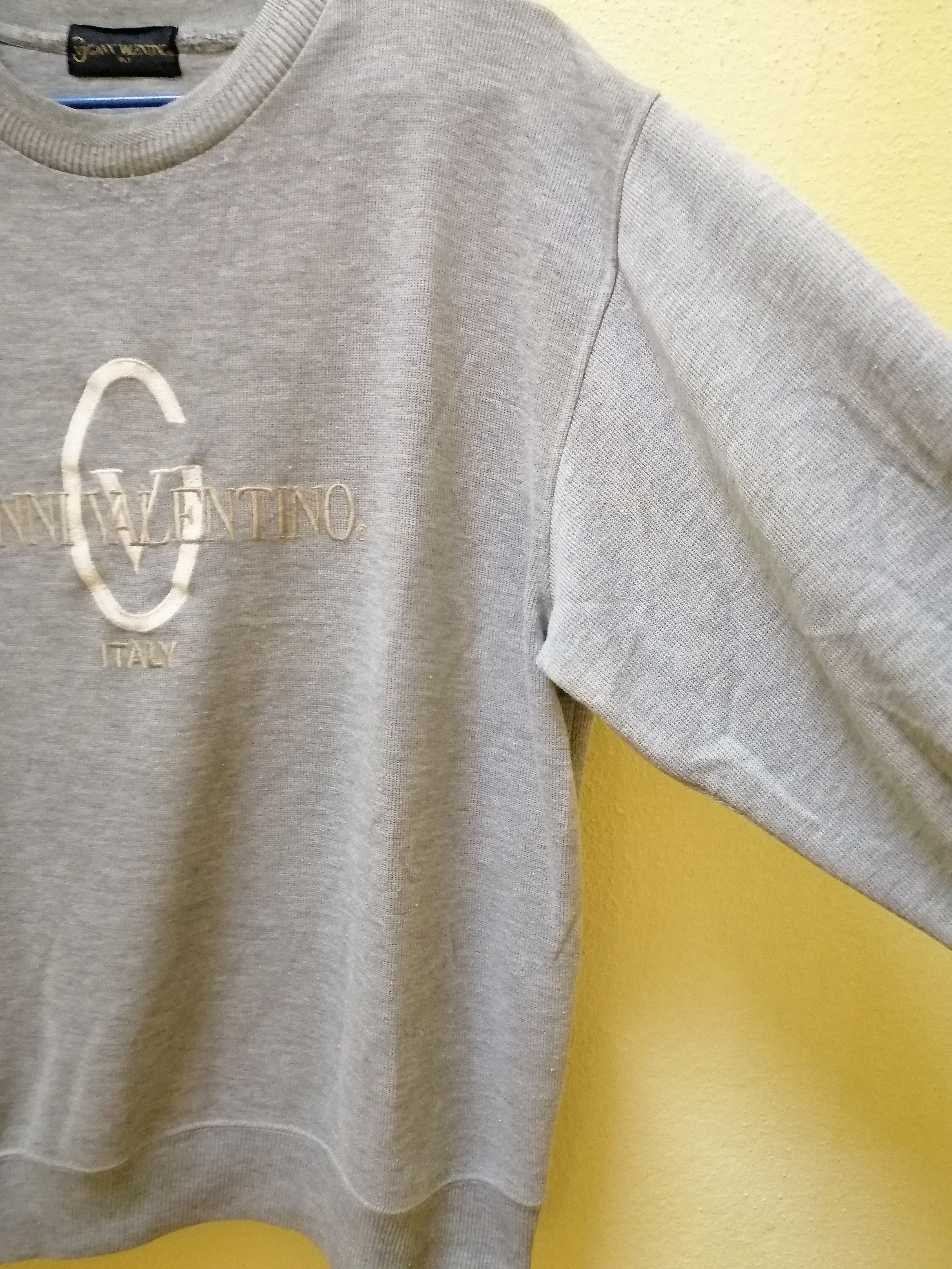 Valentino Vintage Gianni Valentino Embroidery Sweatshirt Size US L / EU 52-54 / 3 - 3 Thumbnail