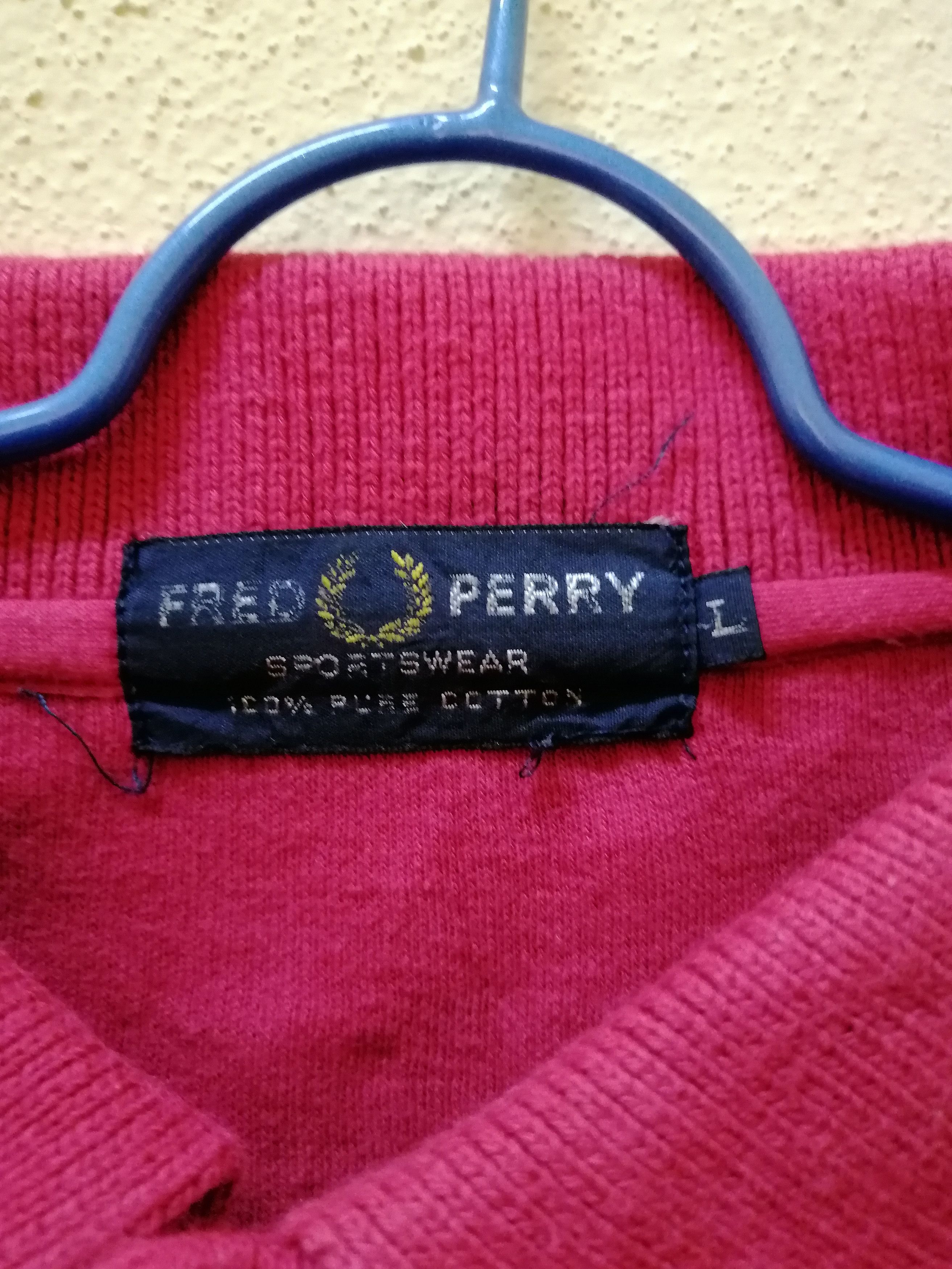Fred Perry Vintage Fred Perry Sweatshirt Size US L / EU 52-54 / 3 - 3 Thumbnail