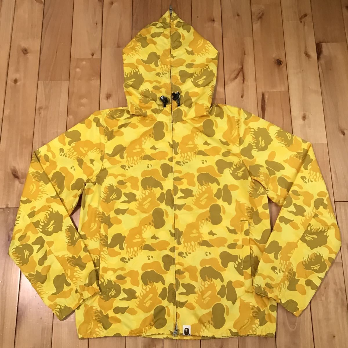Bape BAPE Fire Camo nylon hoodie jacket Size US S / EU 44-46 / 1 - 1 Preview