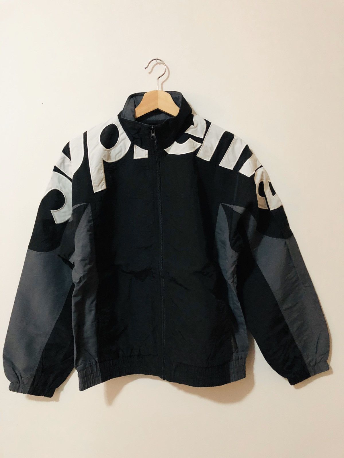 Supreme Shoulder Logo Track Jacket | Grailed