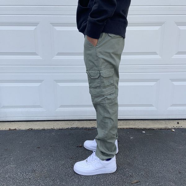 Travis scott clearance green cargo pants