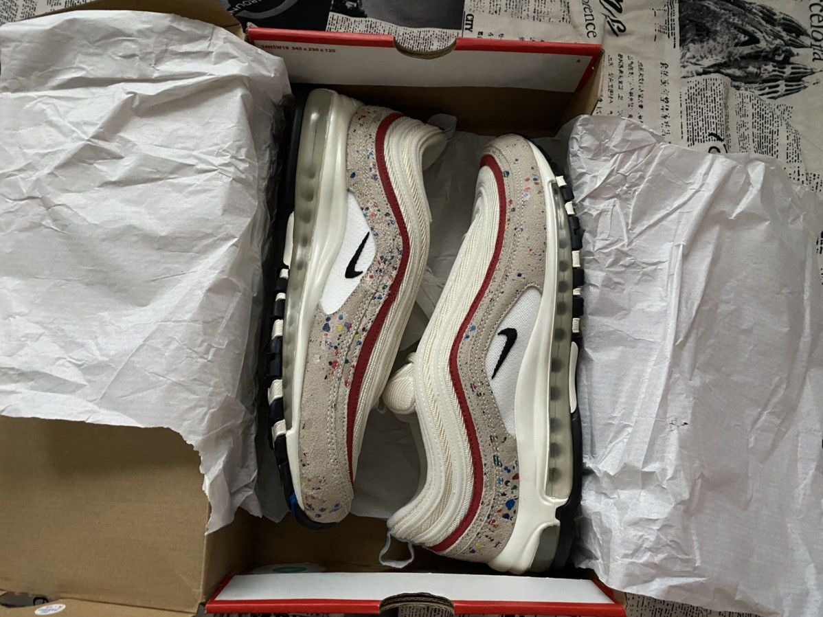 Nike Air Max 97 Paint Splatter 2018 Size US 11.5 / EU 44-45 - 3 Thumbnail