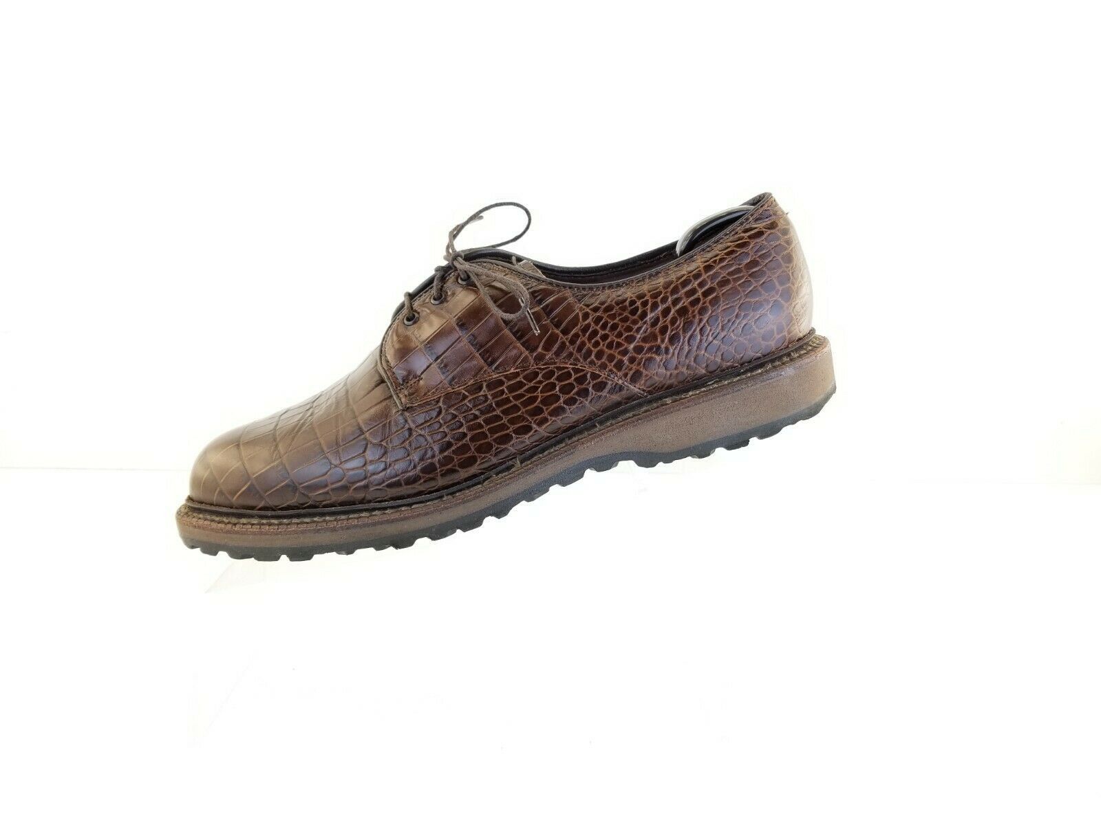 Allen Edmonds Allen Edmonds Honors HASKELL Alligator Crocodile Print 10 ...