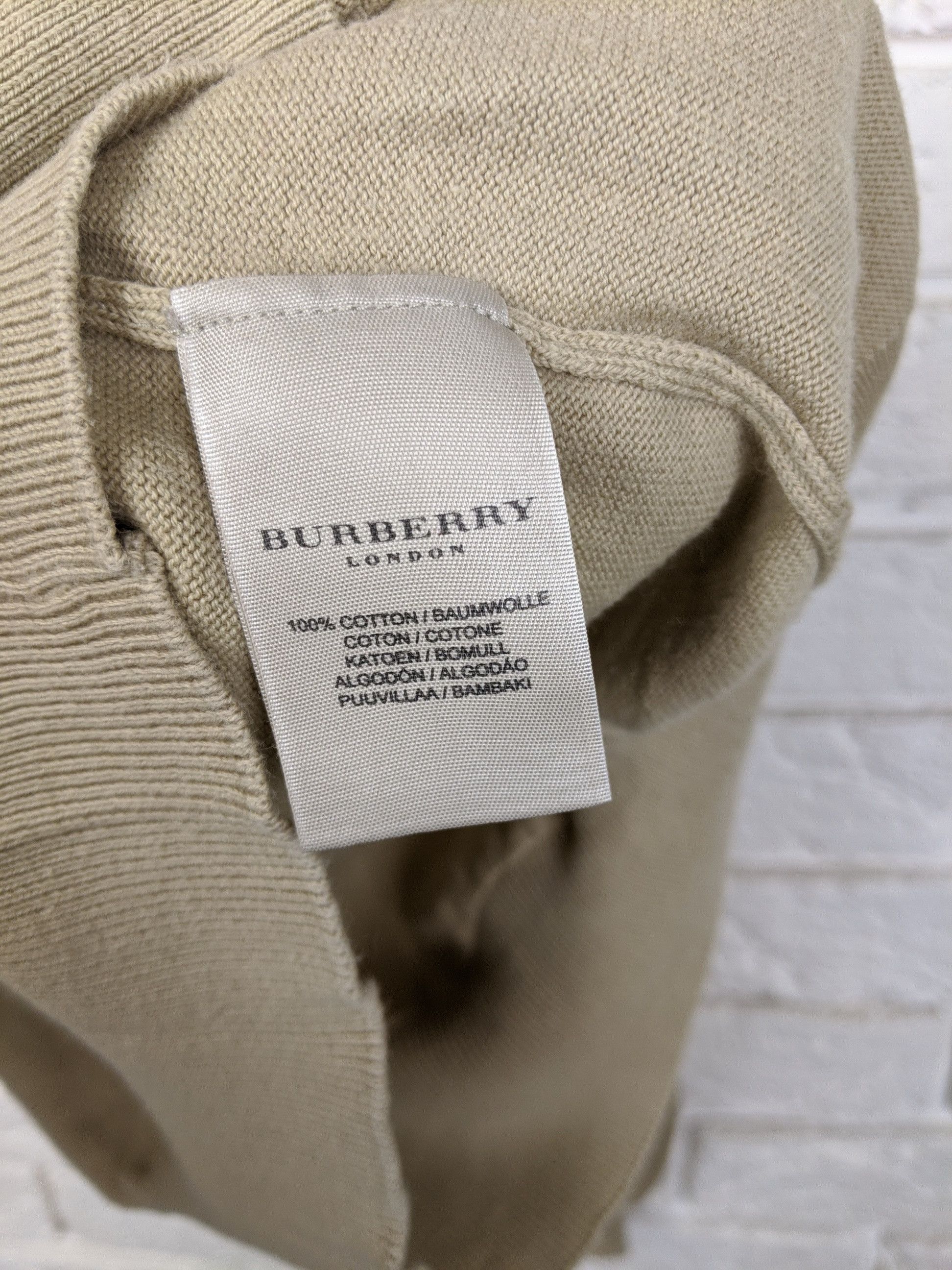 Burberry × Burberry Prorsum Burberry Sweater Size L Vintage Rare Size US L / EU 52-54 / 3 - 5 Thumbnail