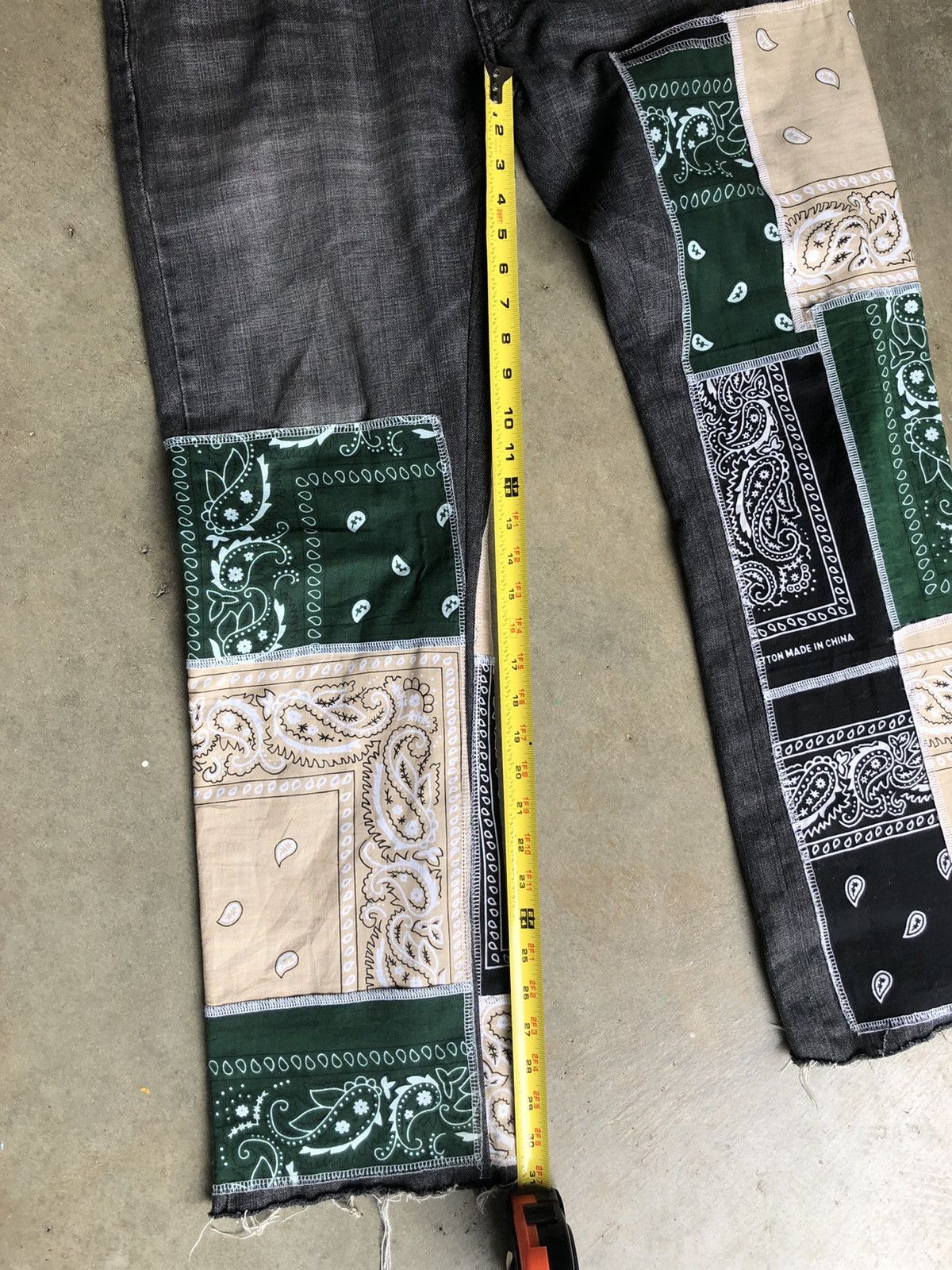 Levi's Bandana Patch Denim offer me Size US 32 / EU 48 - 6 Thumbnail