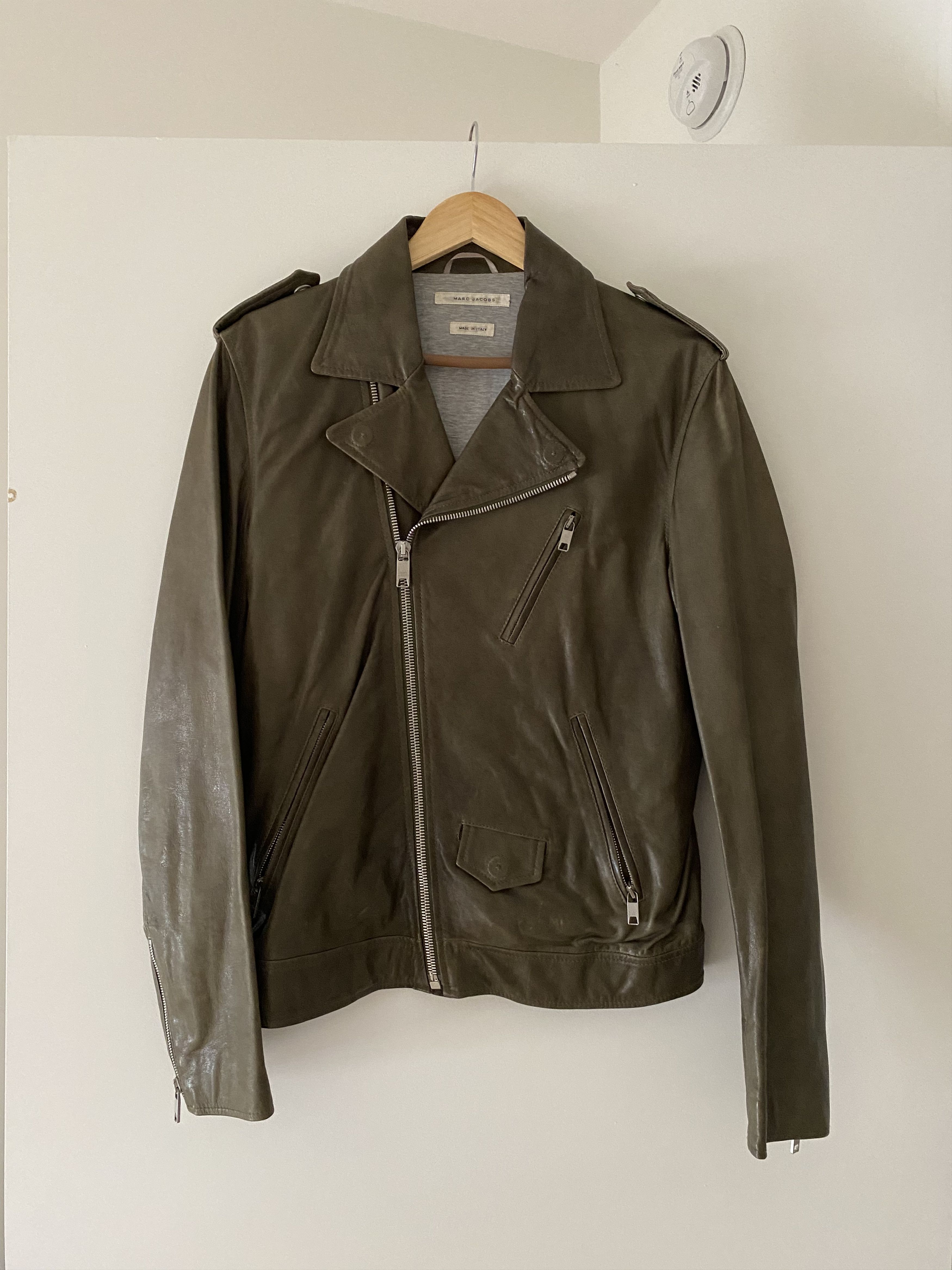 Marc Jacobs Leather Moto Jacket