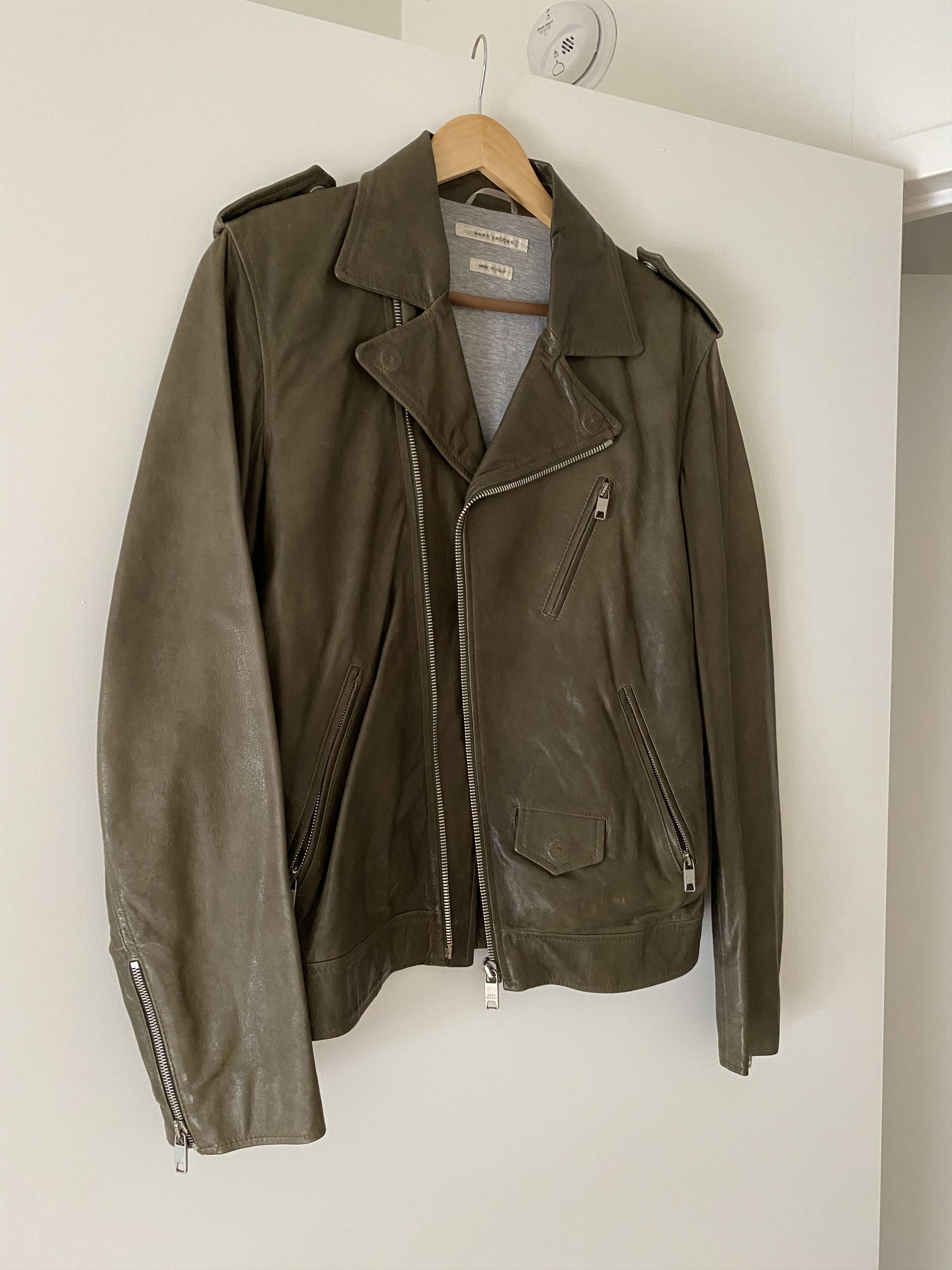 Marc Jacobs Marc Jacobs Leather Moto Jacket Size US M / EU 48-50 / 2 - 5 Thumbnail