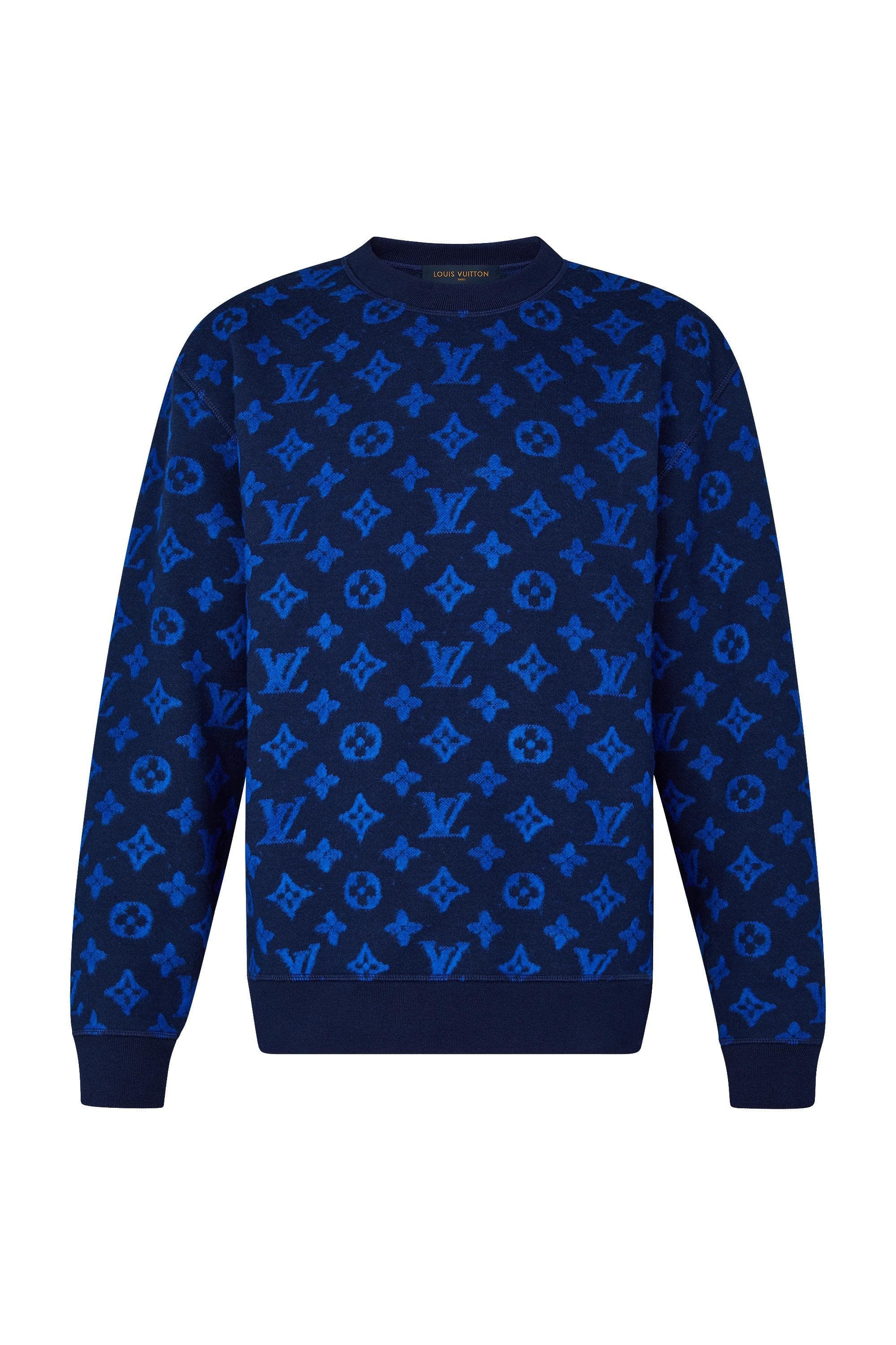 Louis Vuitton Louis Vuitton Full Monogram Jacquard Crewneck