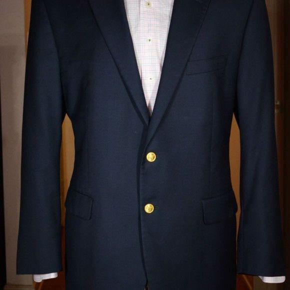 CHAPS by RALPH LAUREN CLASSIC NAVY BLAZER