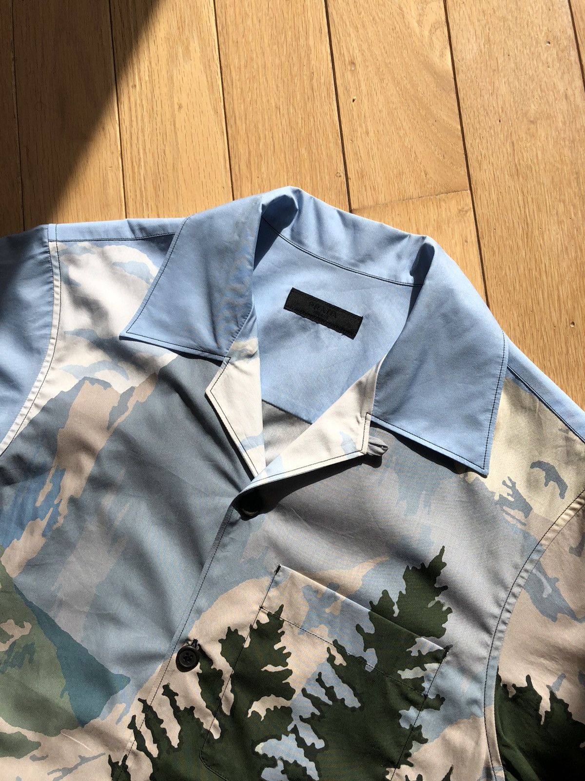 Prada landscape shirt hotsell