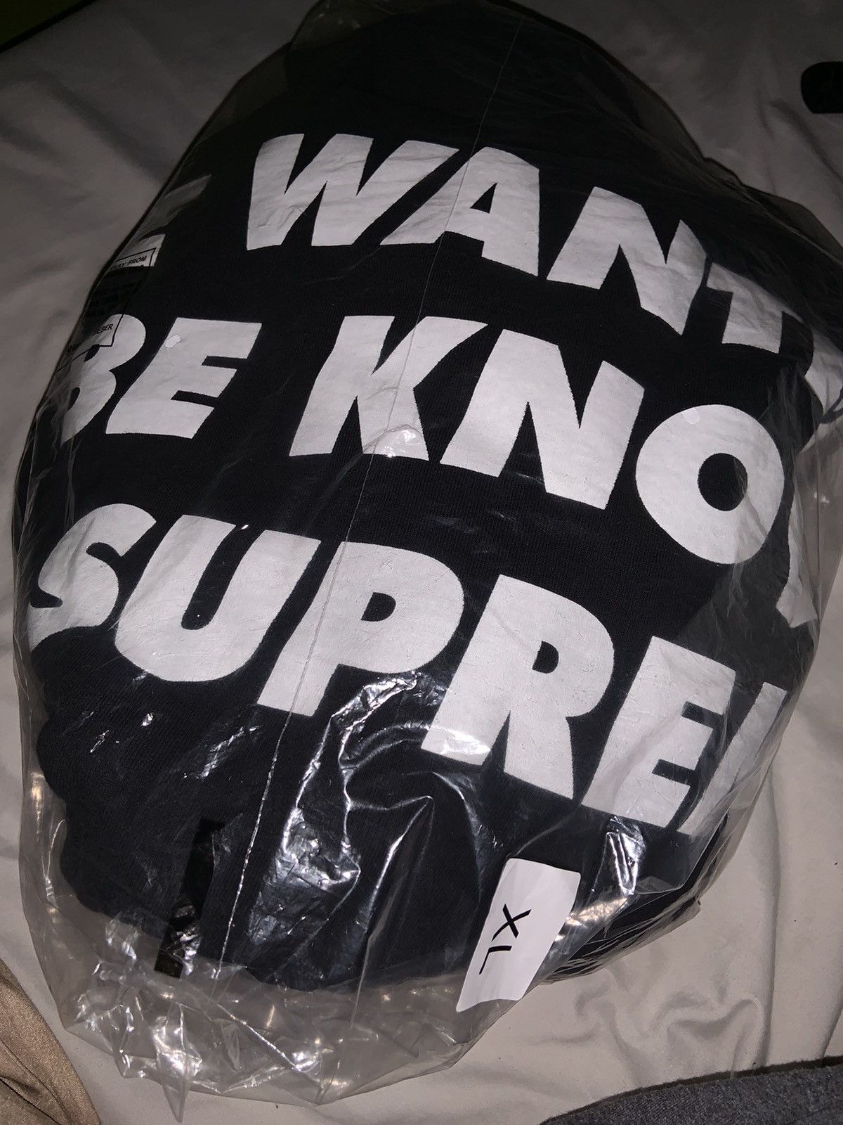 Supreme | Shirts | Supreme We Wanted To Be Known As Supreme