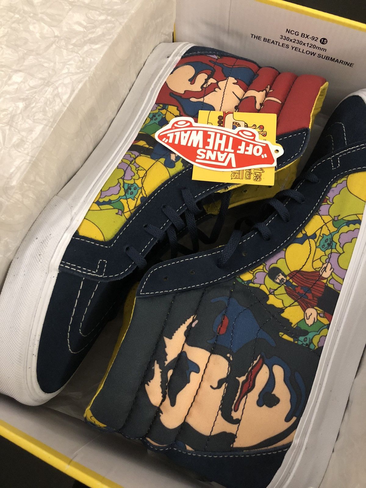 Vans VANS x The Beatles Sk8 Hi Grailed