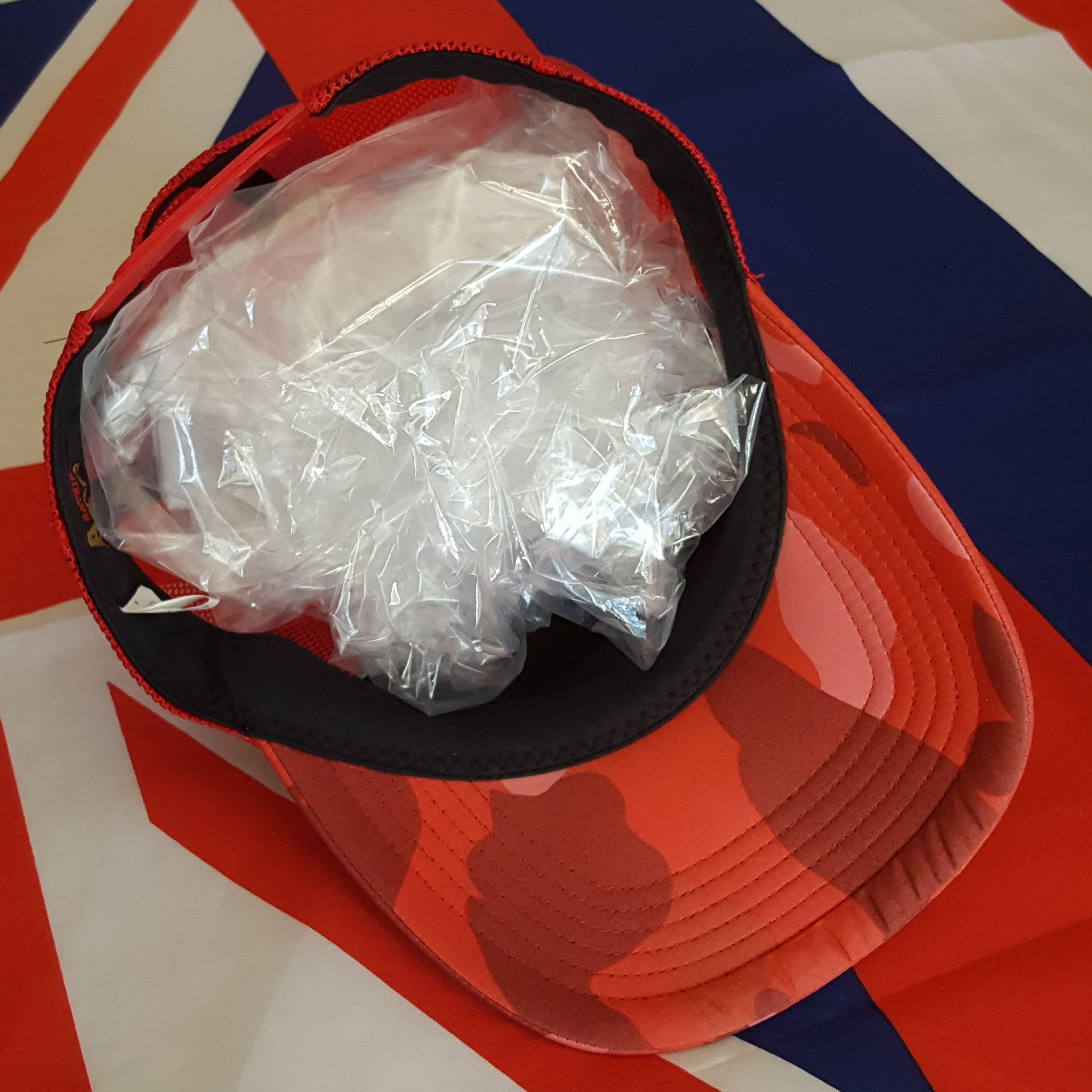 Bape Color Camo NYC Logo Mesh Cap Size ONE SIZE - 4 Thumbnail