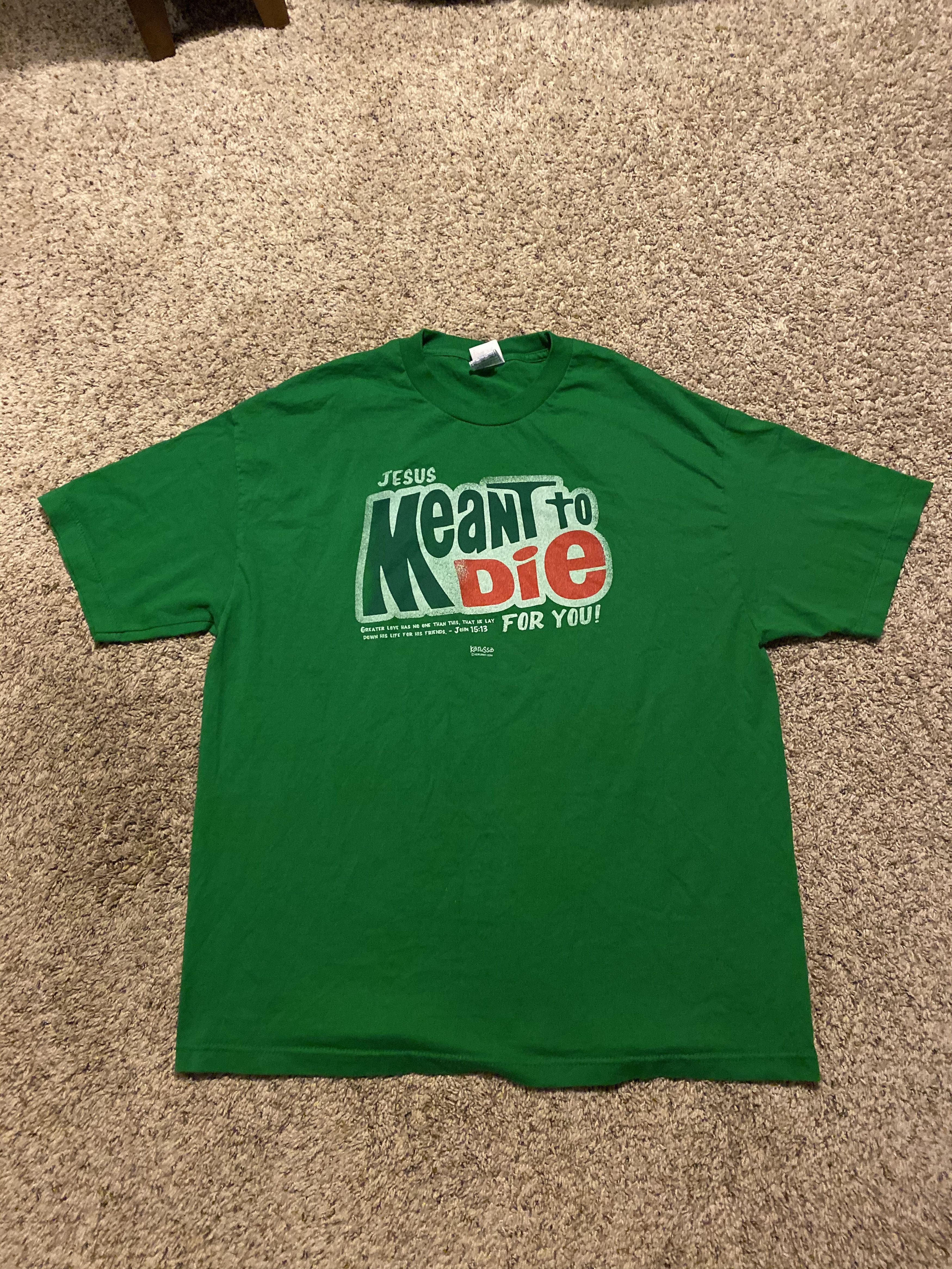 Vintage Jesus Mountain Dew T-shirt