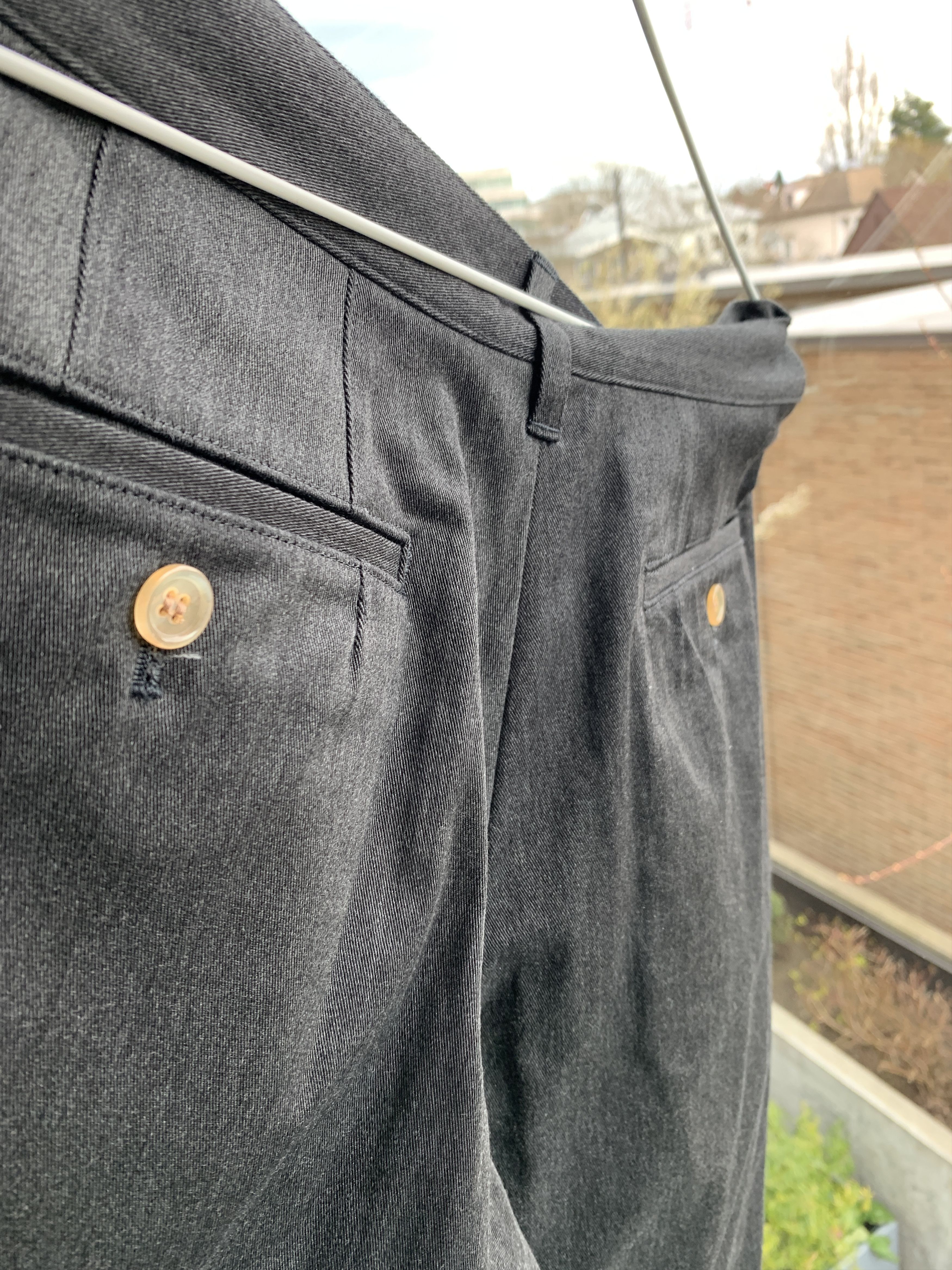 DIGAWEL Digawel Grey Tapered Cropped Trousers Size US 30 / EU 46 - 3 Thumbnail