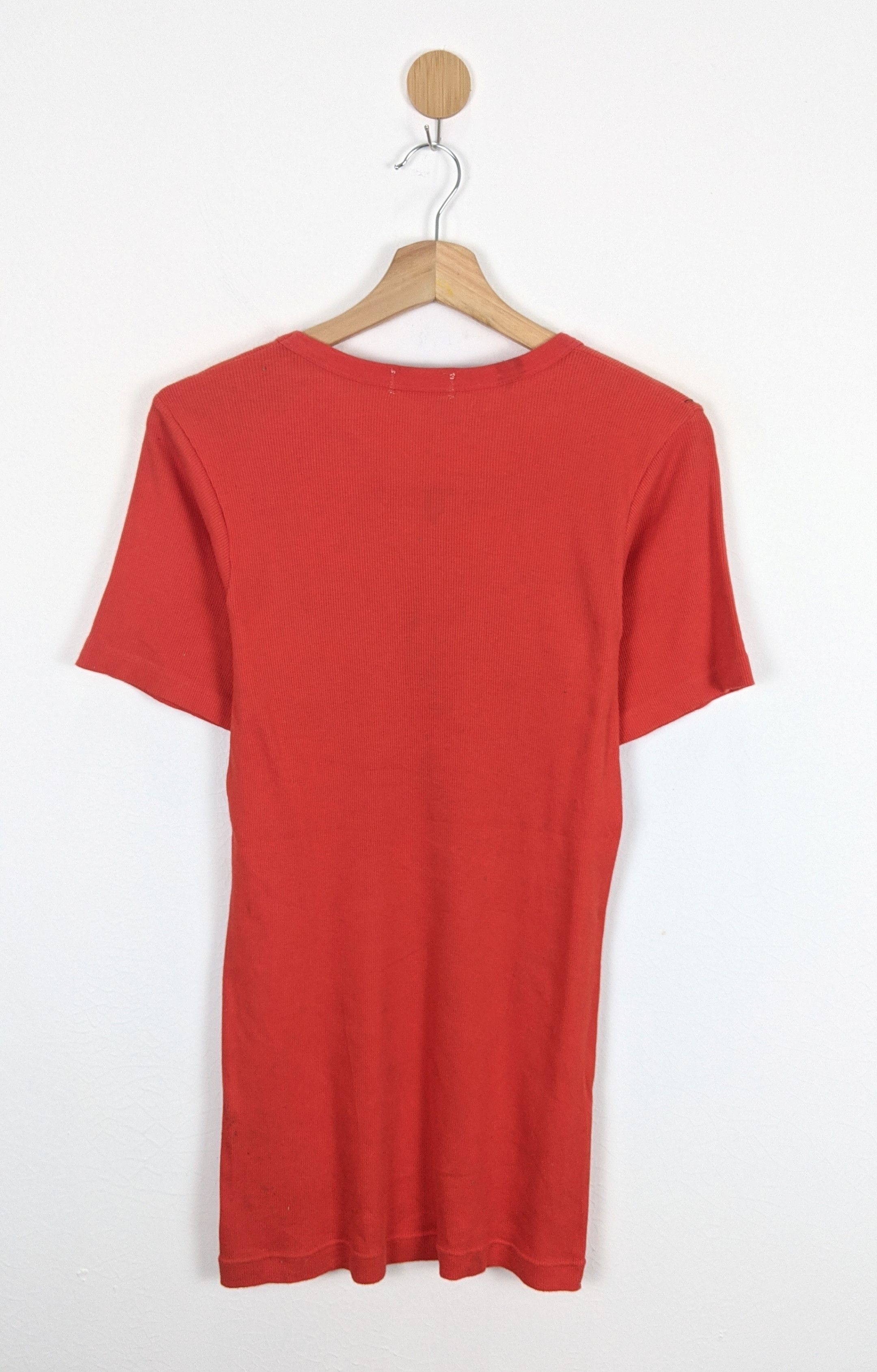 Helmut Lang Helmut Lang Vneck Stretchable Designer shirt Size US S / EU 44-46 / 1 - 3 Thumbnail