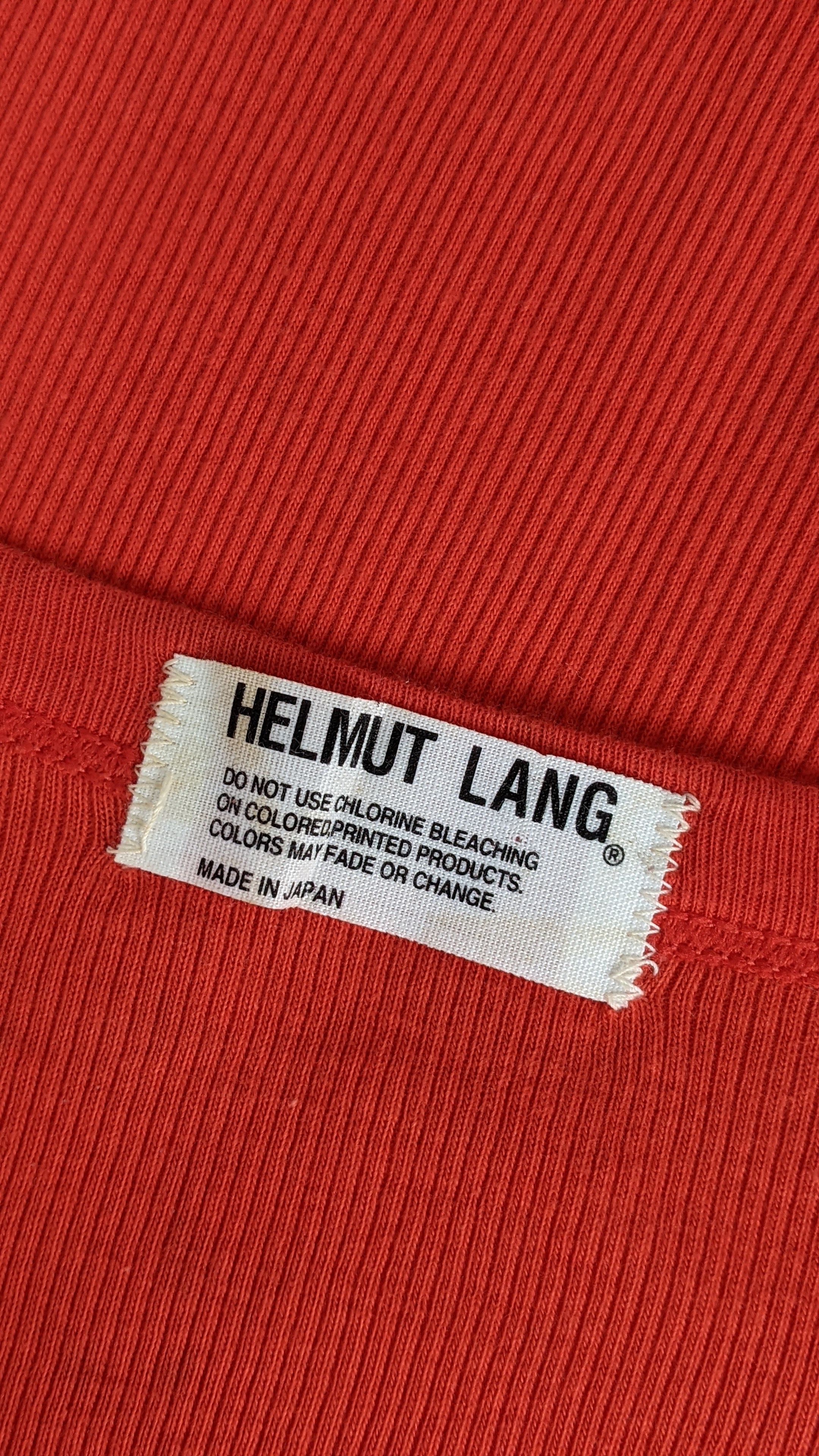 Helmut Lang Helmut Lang Vneck Stretchable Designer shirt Size US S / EU 44-46 / 1 - 4 Thumbnail