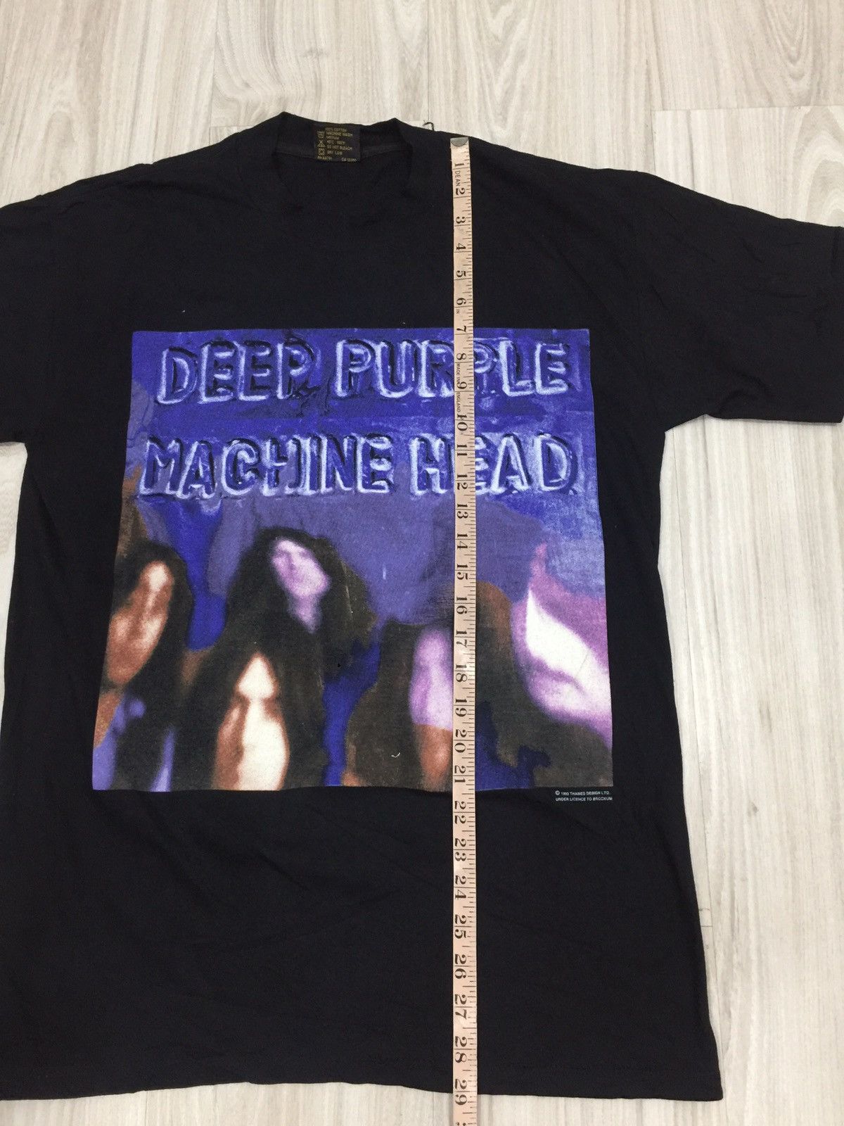 Vintage 90s Rock Band Deep Purple Deadstock T Shirt
