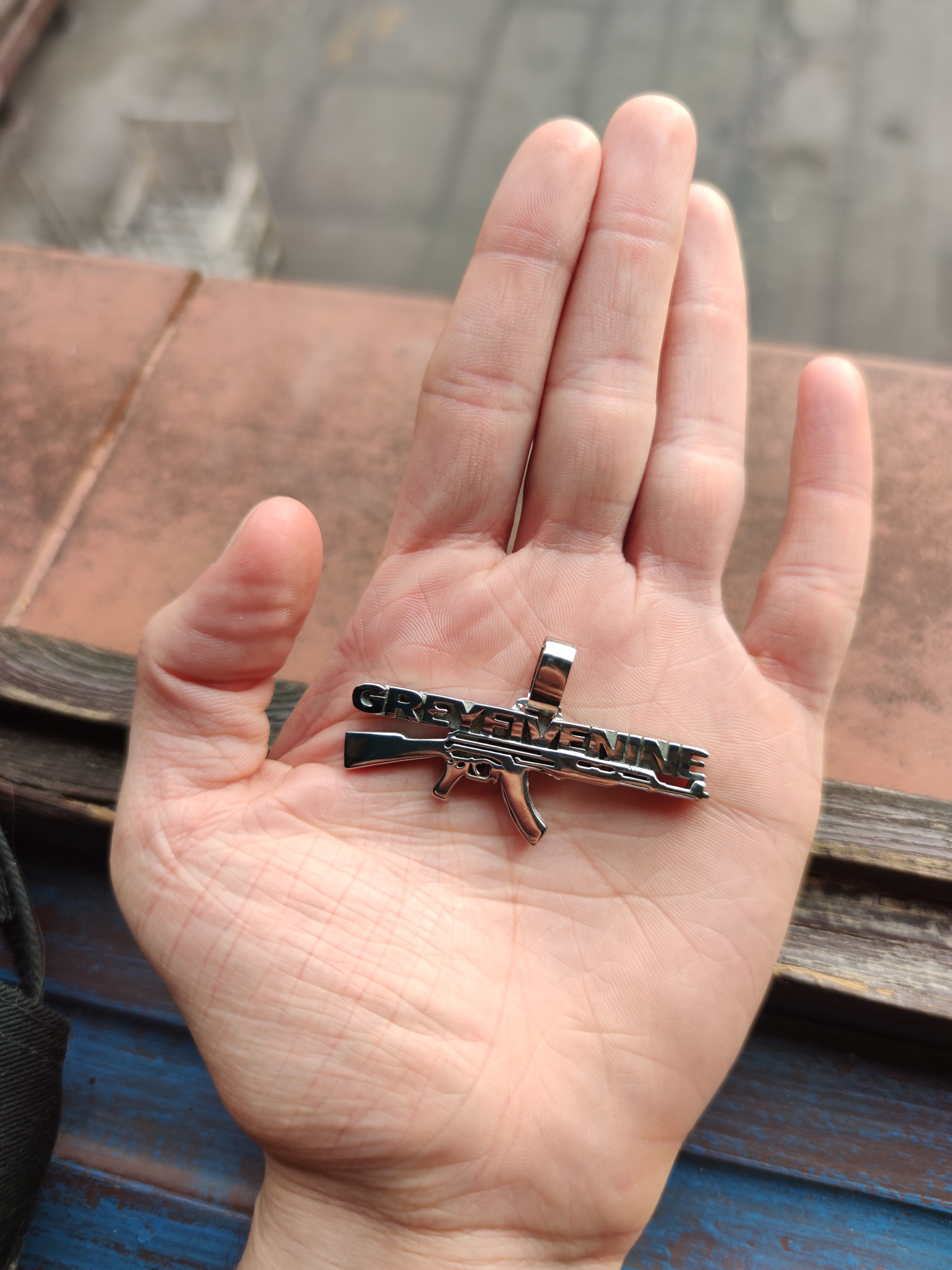 Fuck The Population × G59 Records GREYFIVENINE AK47 Chain | Grailed