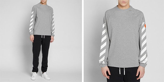 Moncler × Off-White Diagonals L/S Tee Size US S / EU 44-46 / 1 - 3 Thumbnail