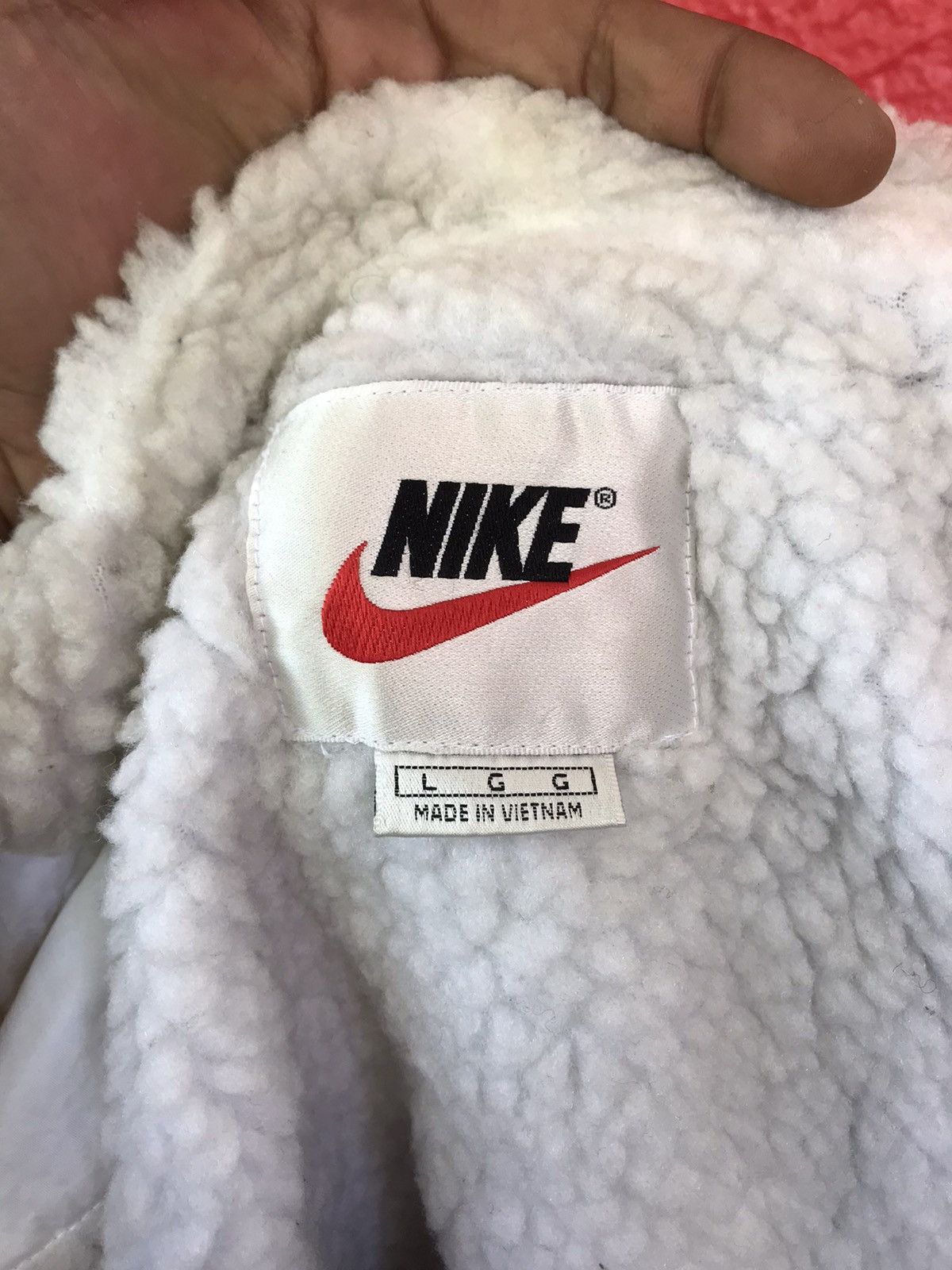 Nike × Nike ACG × Vintage Vintage Nike Sherpa Lining Long Jacket Size US L / EU 52-54 / 3 - 13 Thumbnail