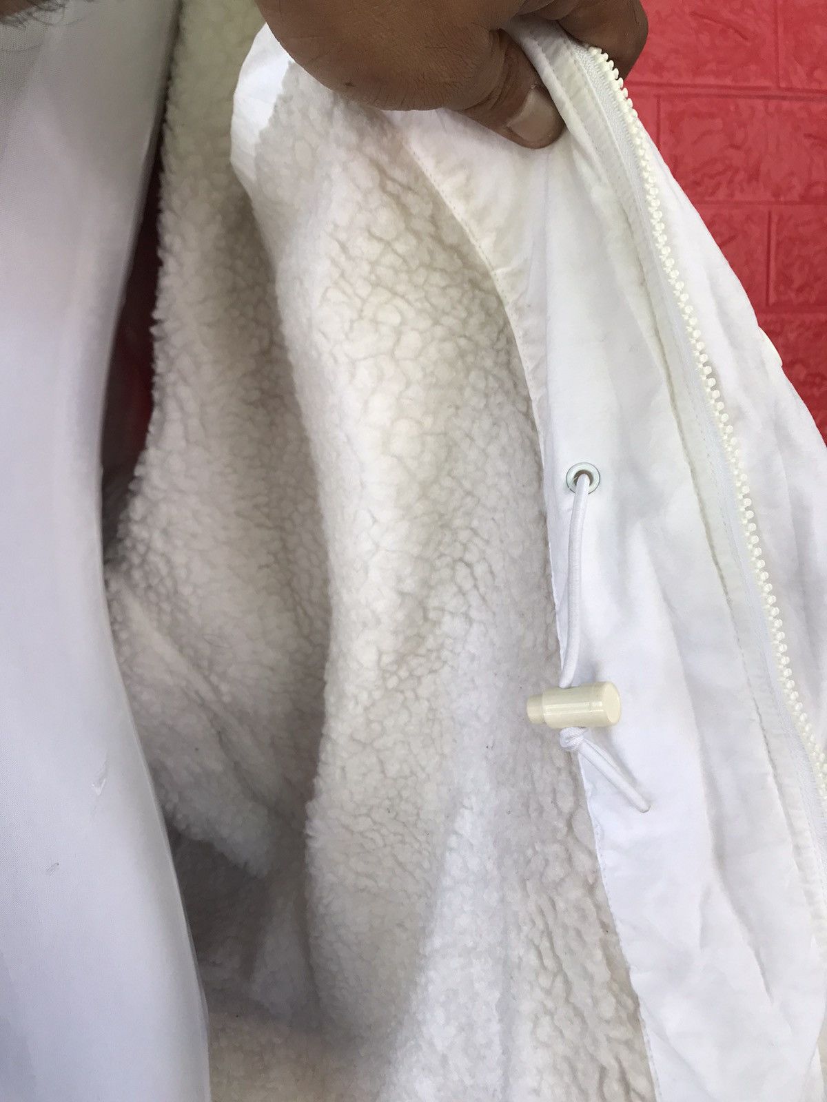 Nike × Nike ACG × Vintage Vintage Nike Sherpa Lining Long Jacket Size US L / EU 52-54 / 3 - 12 Thumbnail