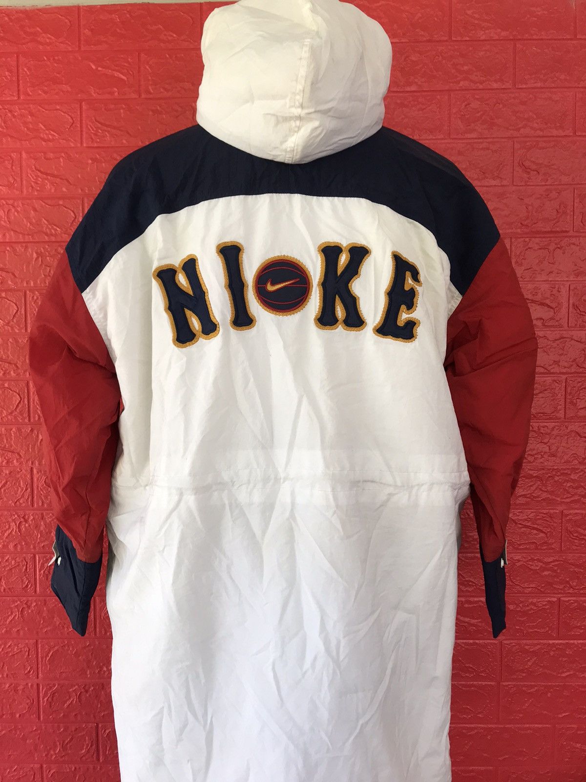 Nike × Nike ACG × Vintage Vintage Nike Sherpa Lining Long Jacket Size US L / EU 52-54 / 3 - 1 Thumbnail